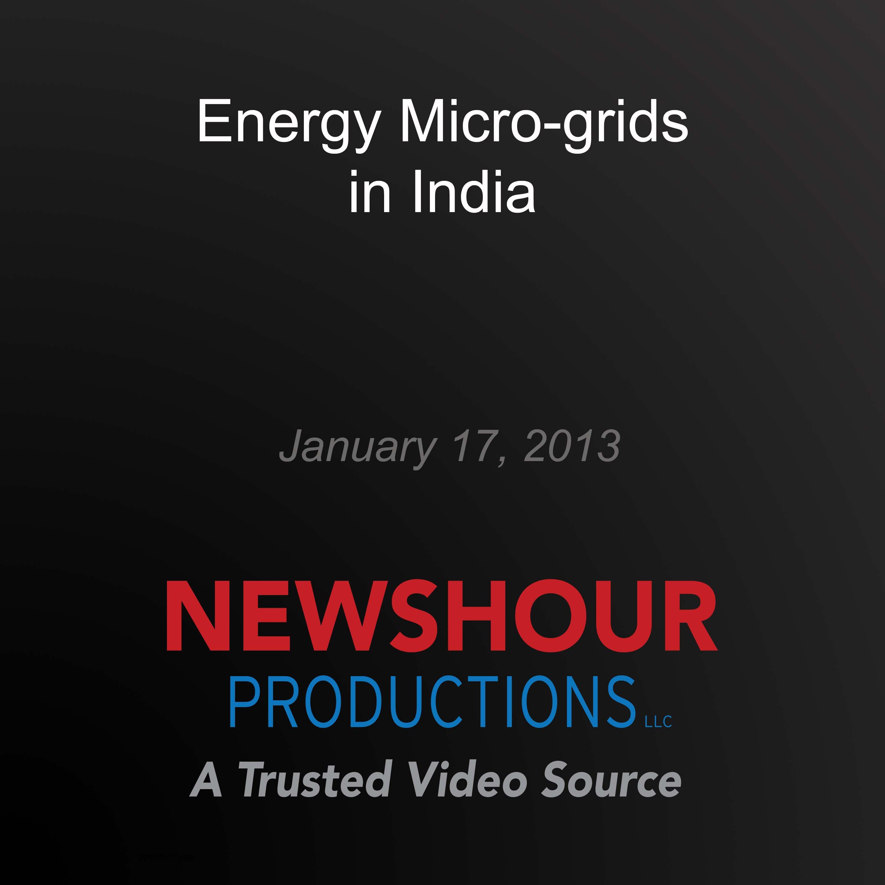 Energy Micro-grids in India