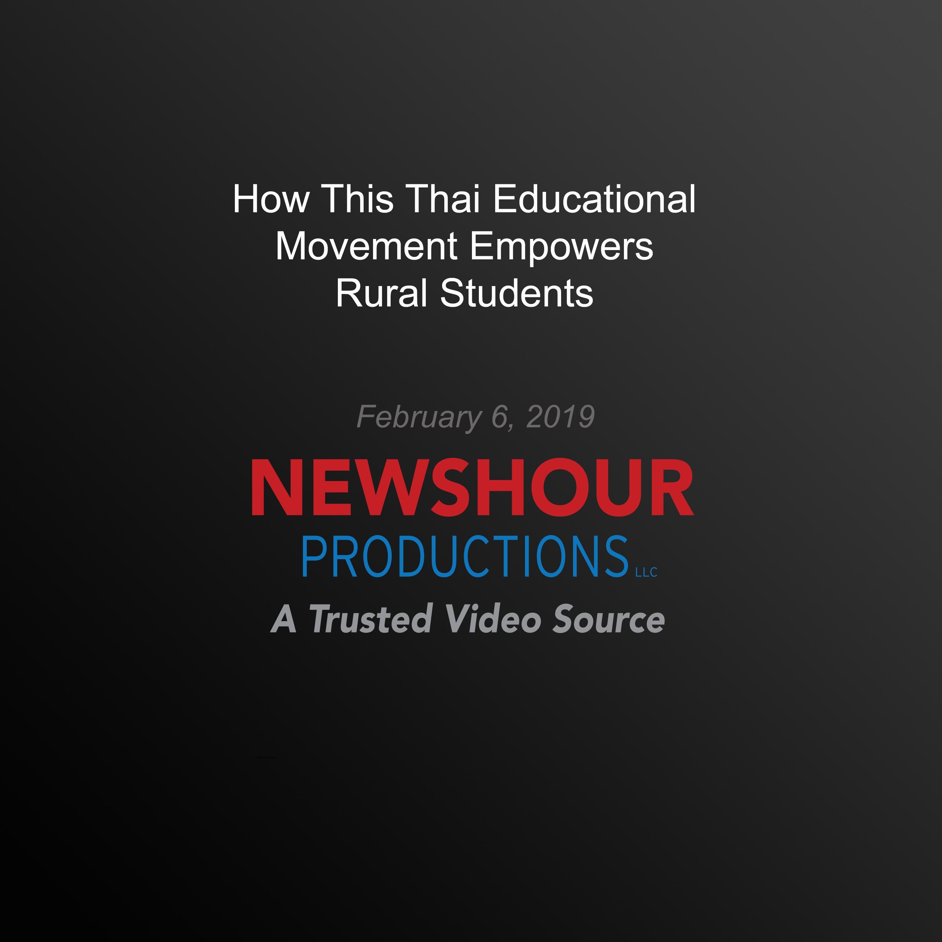 How This Thai Educational Movement Empowers Rural Students