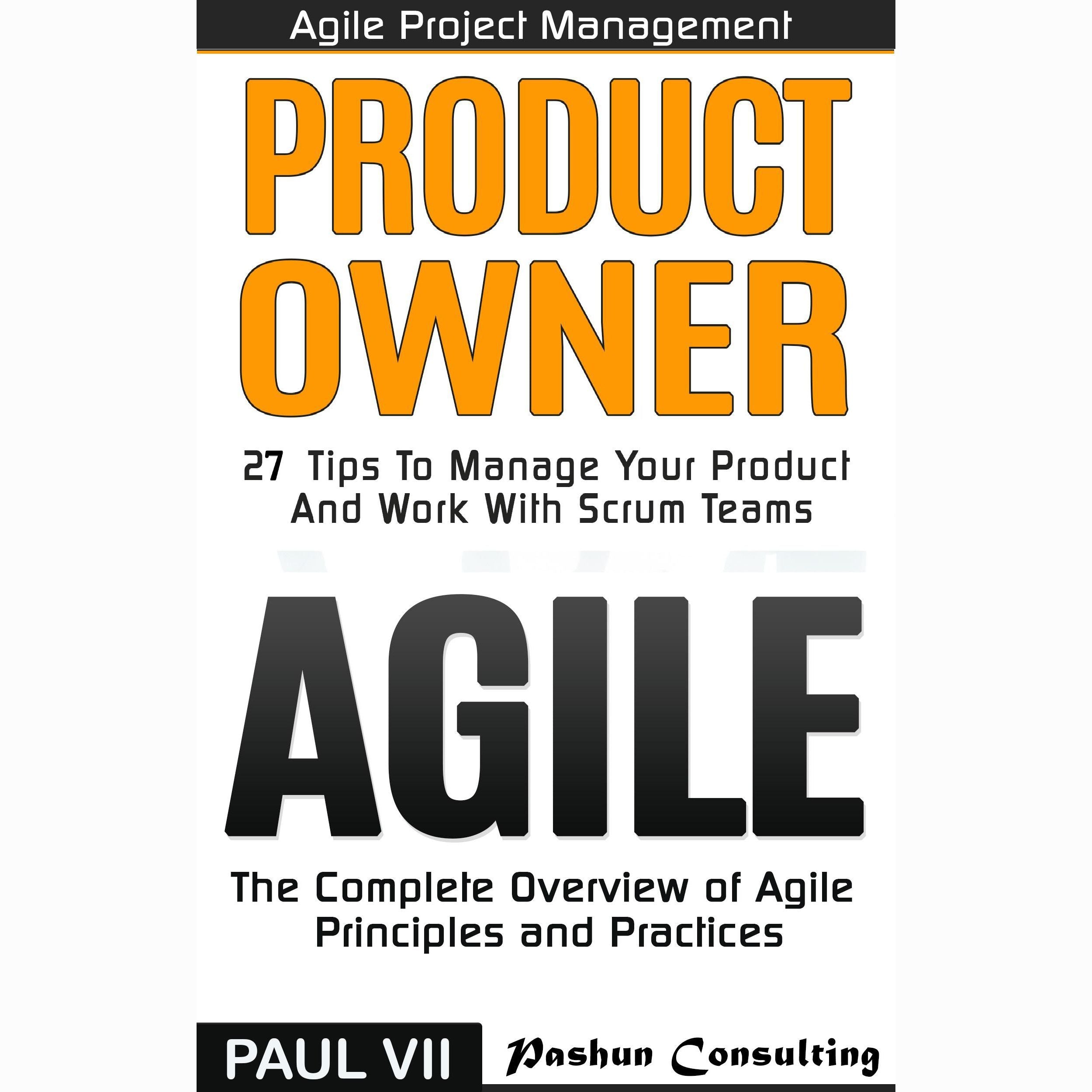 Agile Product Management: Product Owner: 27 Tips to Manage Your Product & Agile: The Complete Overview of Agile Principles and Practices