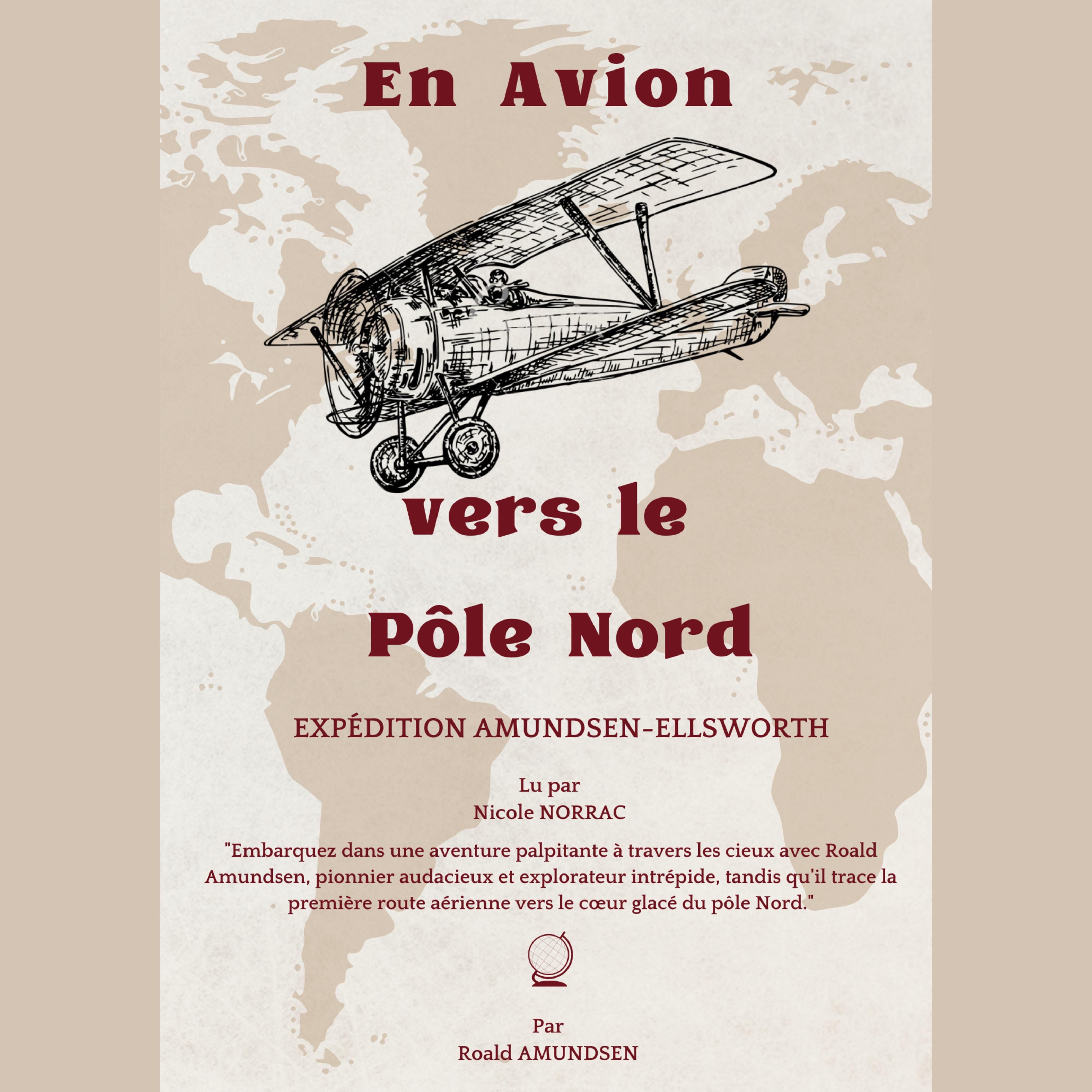En avion vers le pôle nord