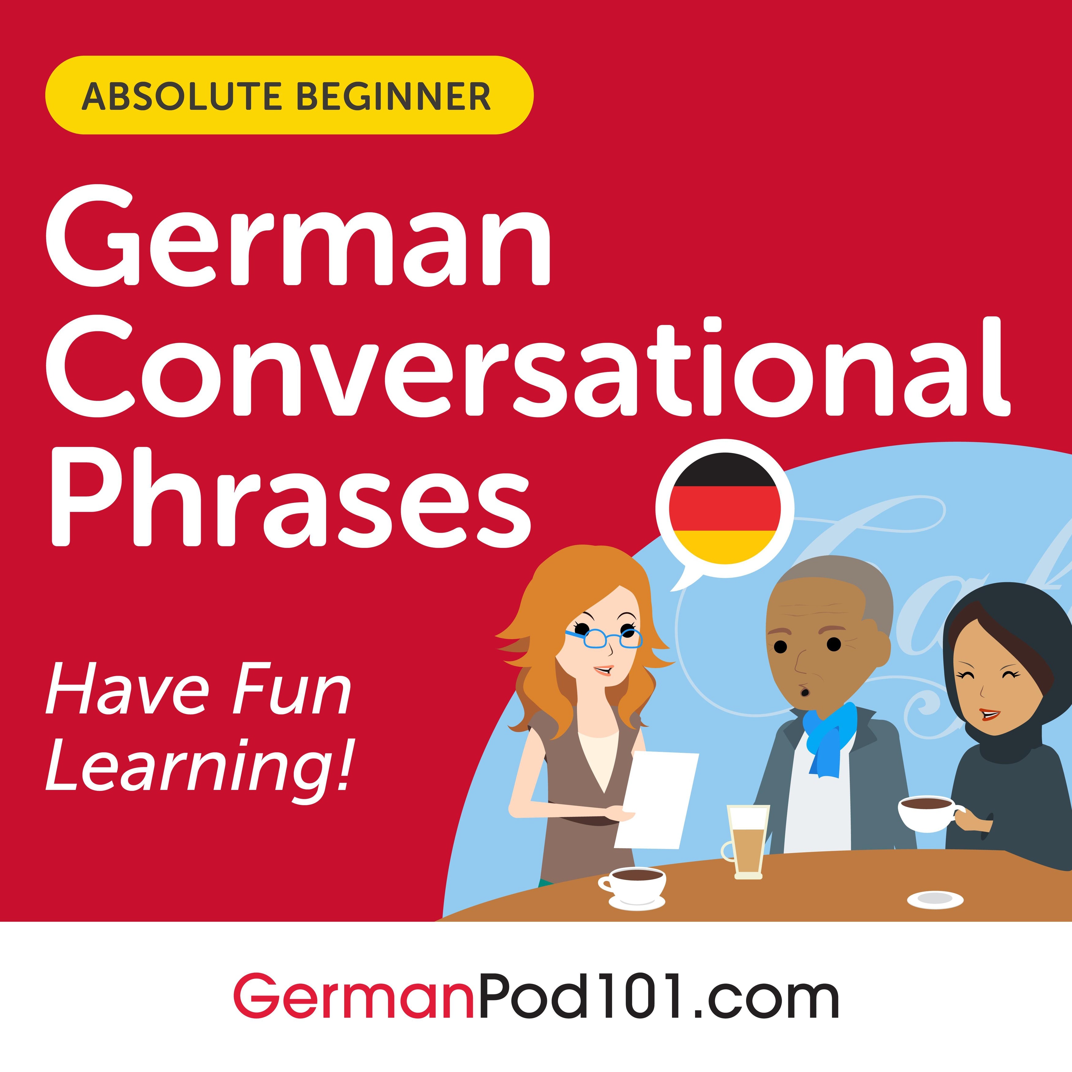Conversational Phrases German Audiobook