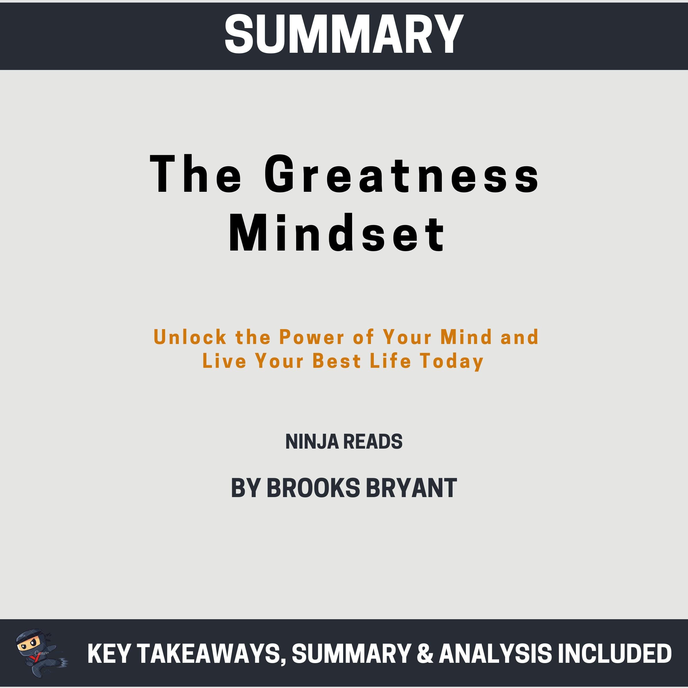 Summary: The Greatness Mindset