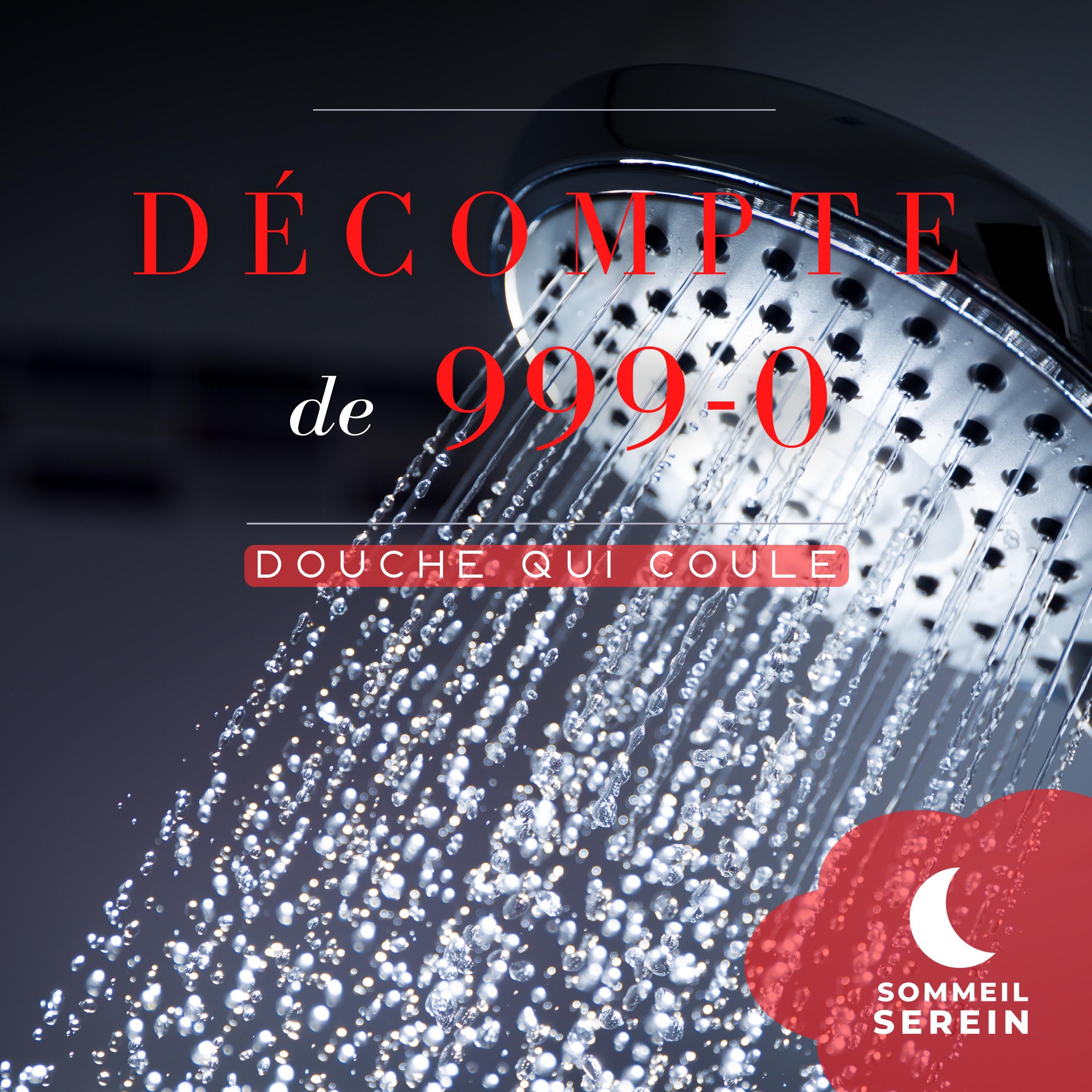 Décompte de 999-0: Douche qui coule