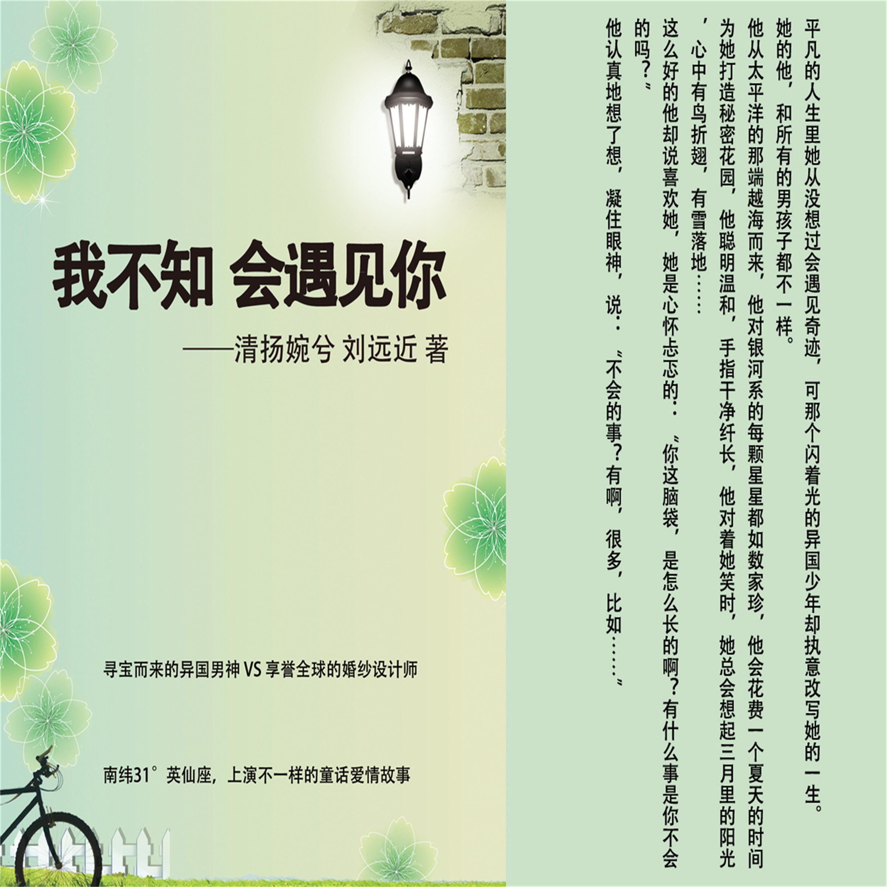 我不知会遇见你