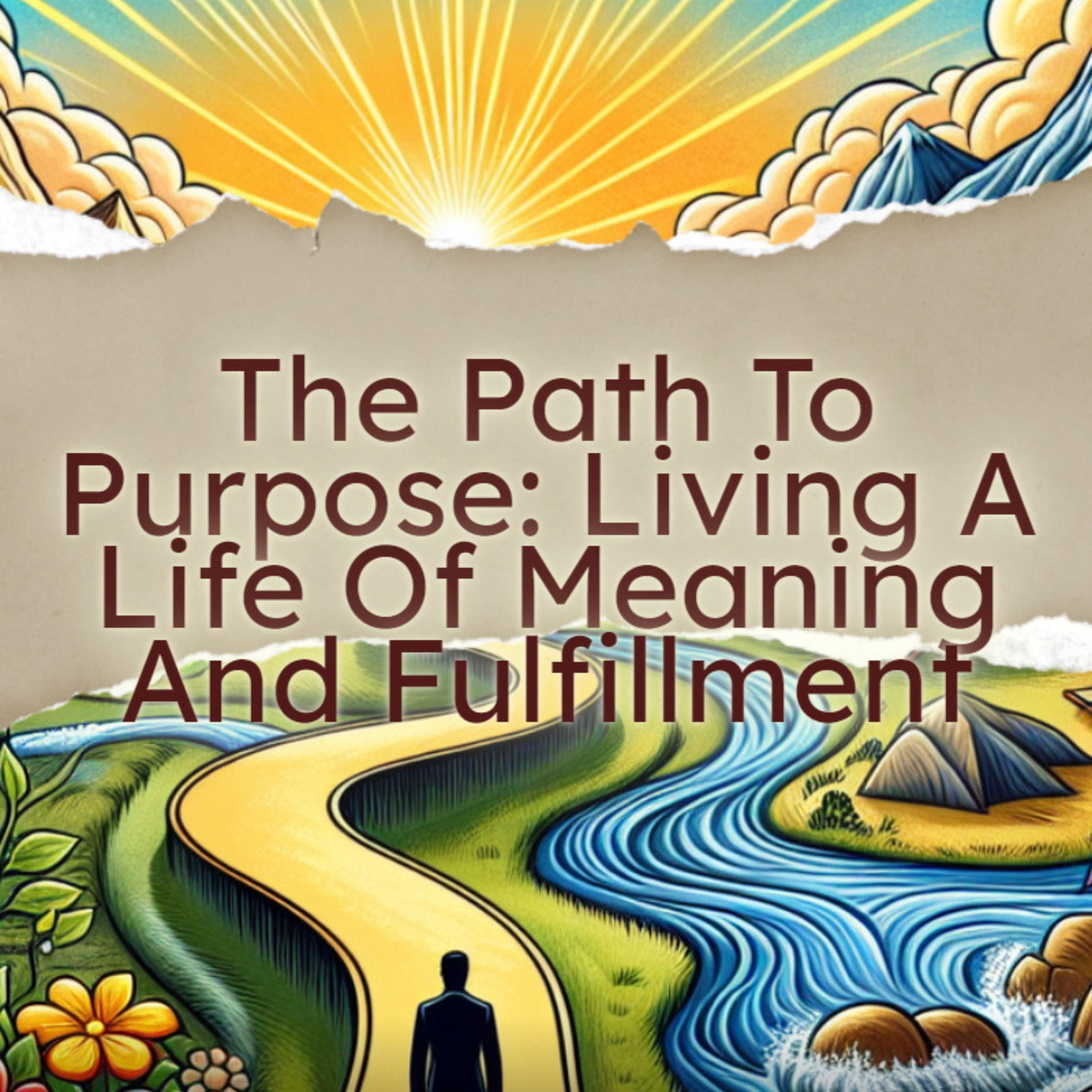 The Path To Purpose Living A Life Of Meaning And Fulfillment
