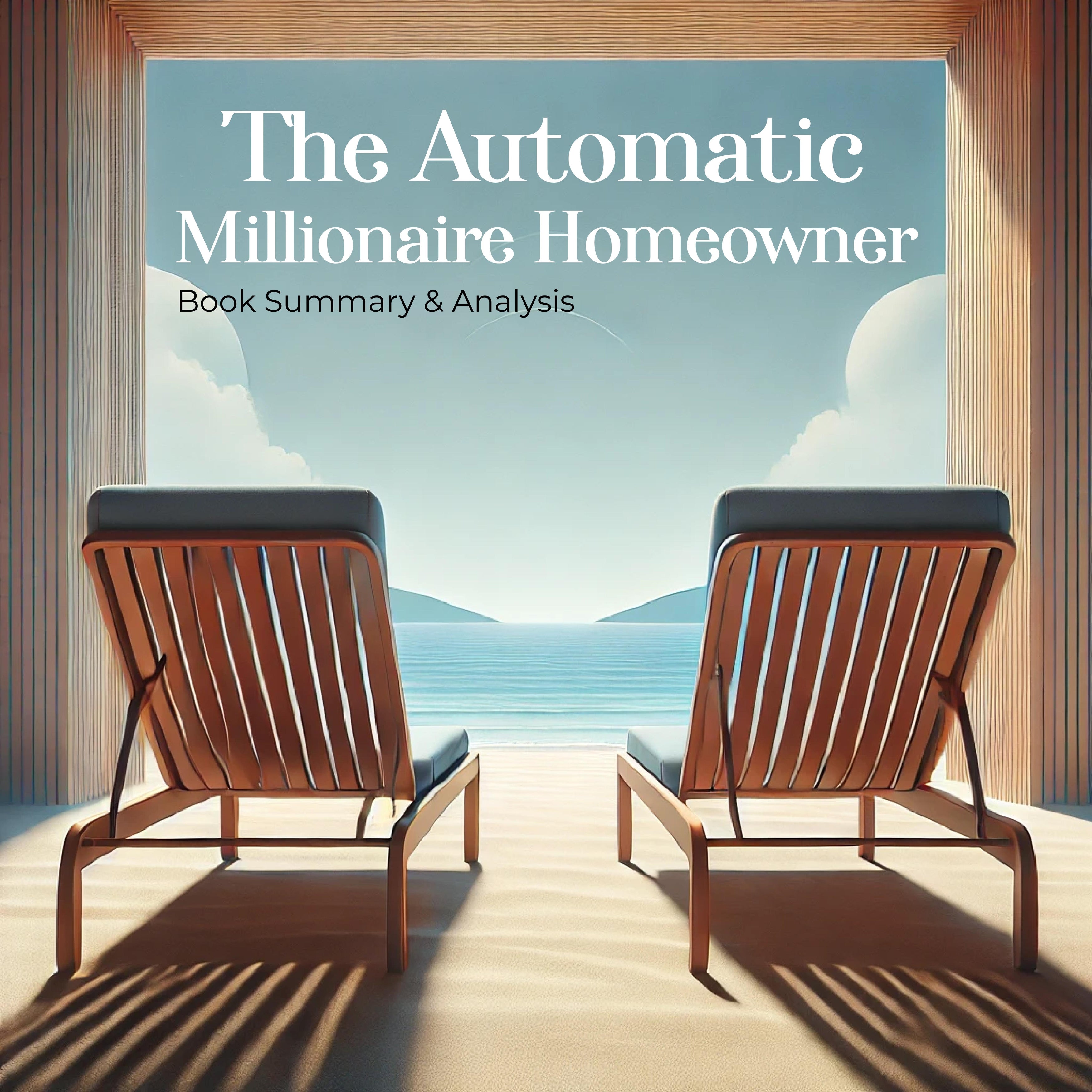 The Automatic Millionaire Homeowner: Book Summary and Analysis