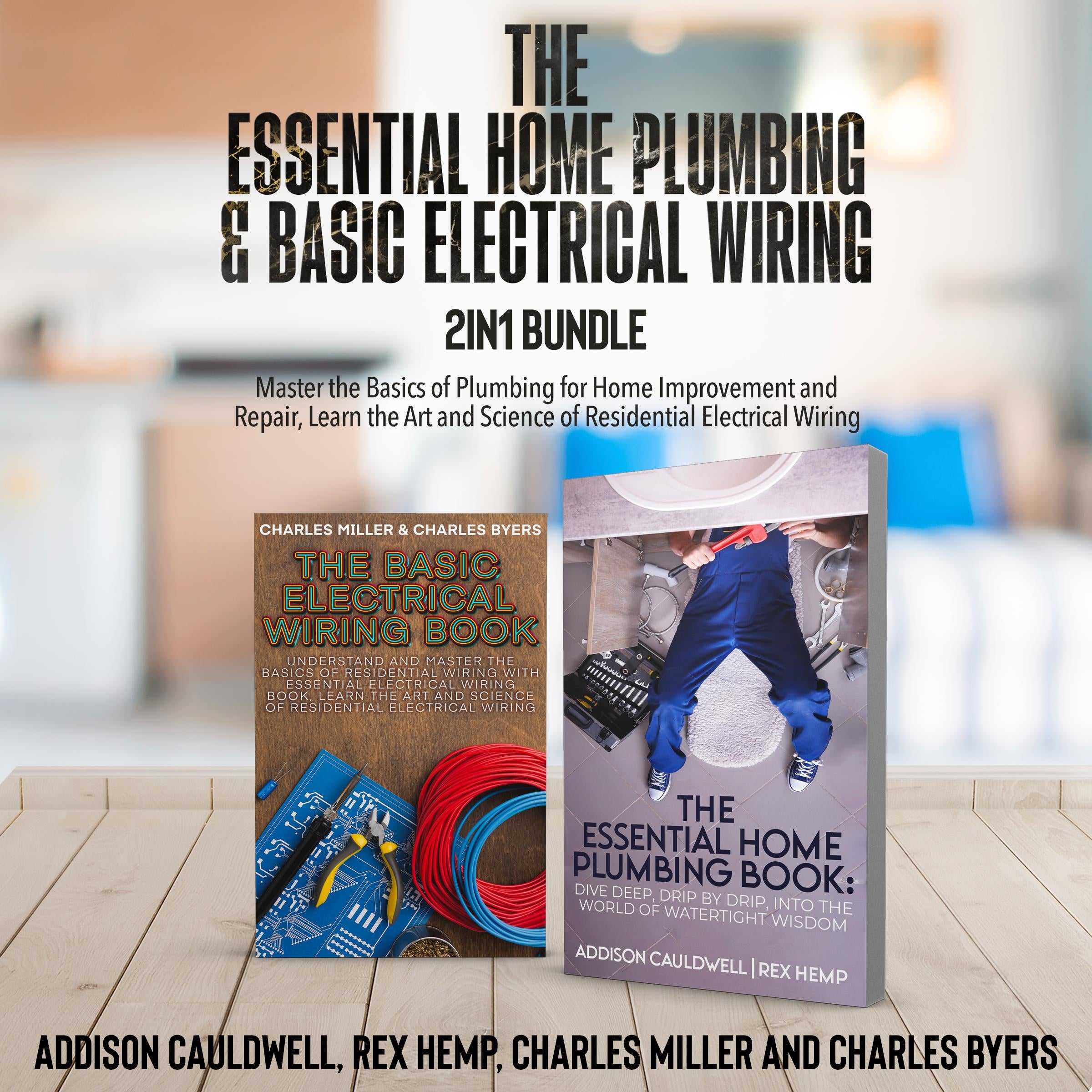 The Essential Home Plumbing and Basic Electrical Wiring 2-in-1 Bundle