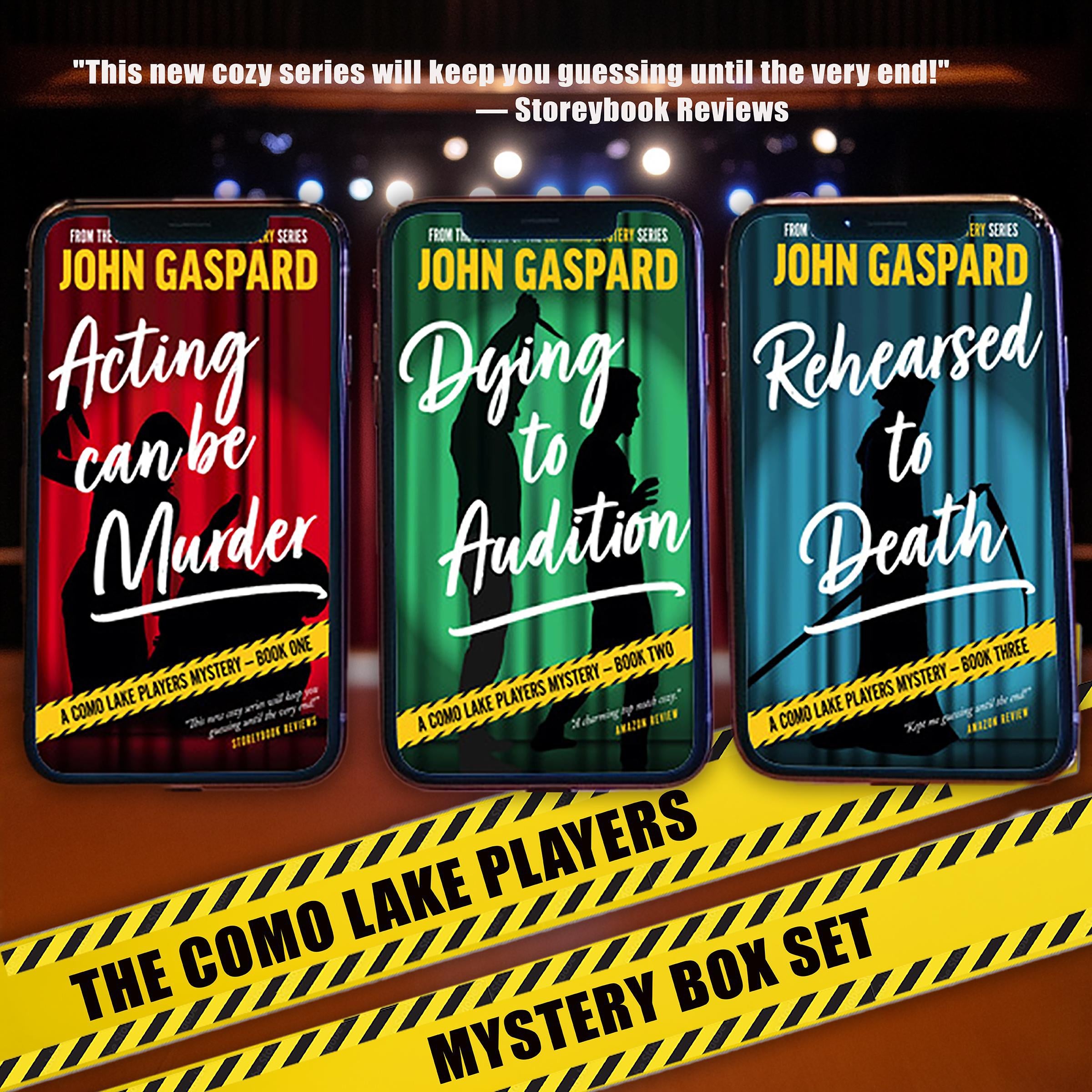 The Como Lake Players Mystery Box Set: Acting Can Be Murder, Dying To Audition, Rehearsed To Death