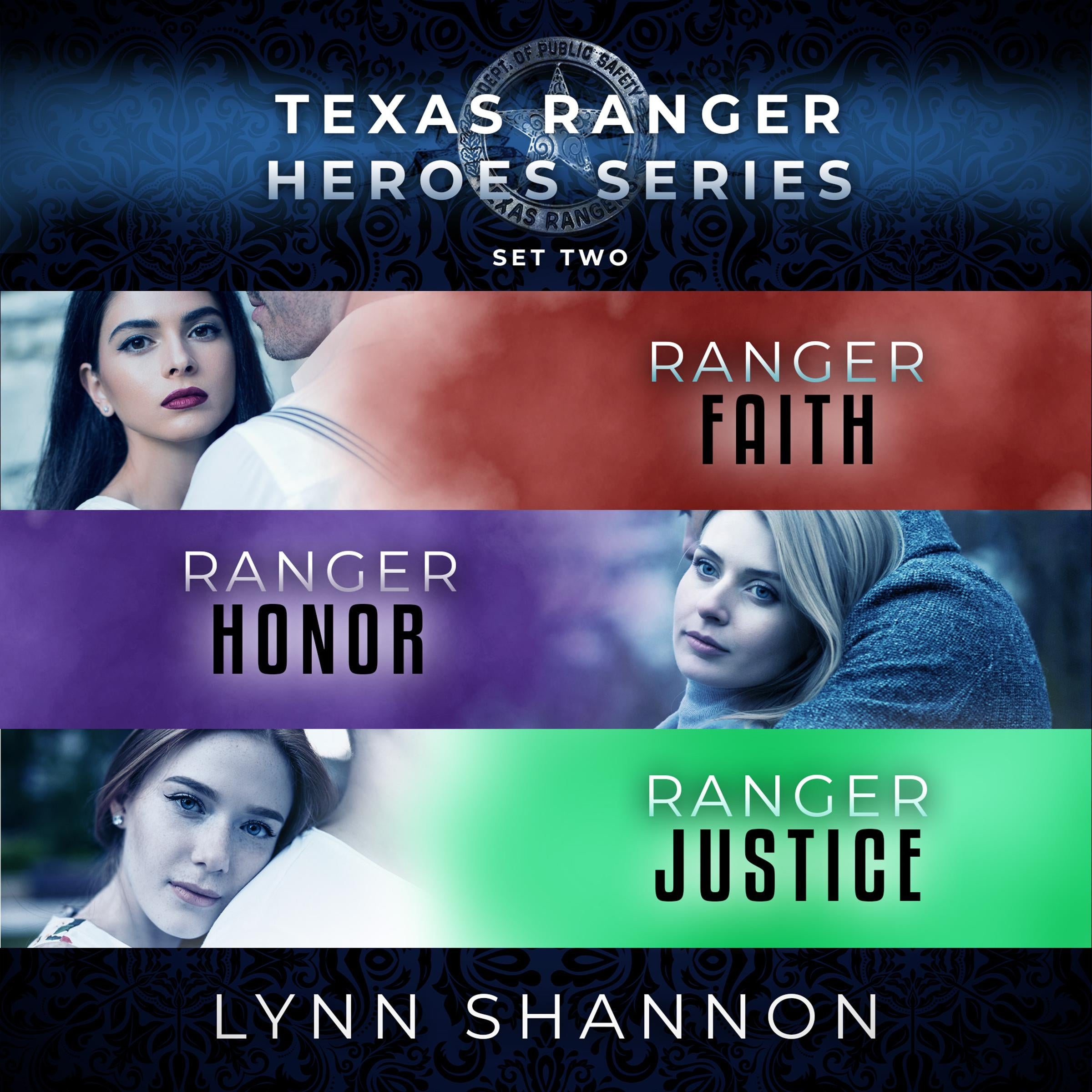 Texas Ranger Heroes Romantic Suspense Box Set: Books 4-6