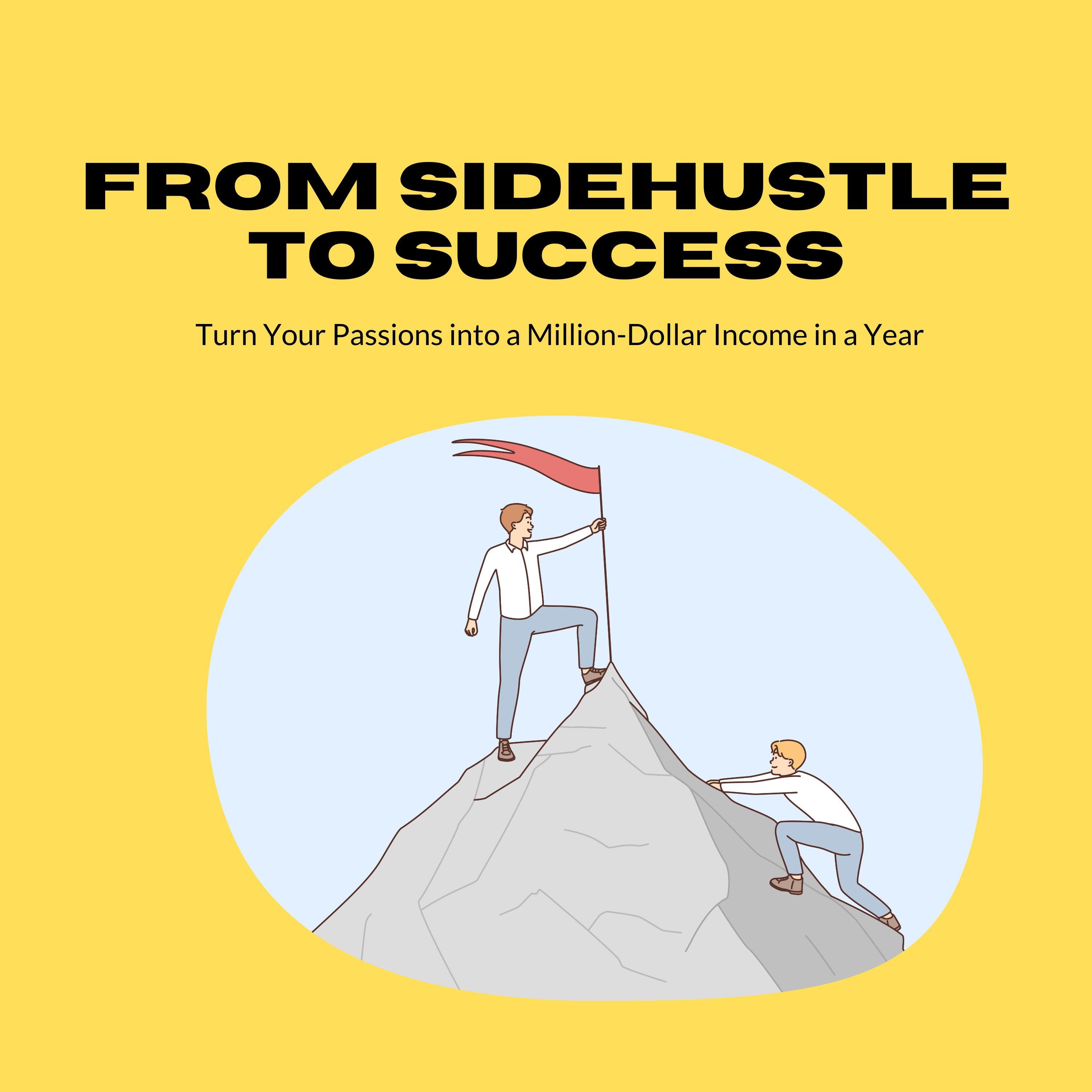 From Side Hustle to Success Turn Your Passions into a Million-Dollar Income in a Year