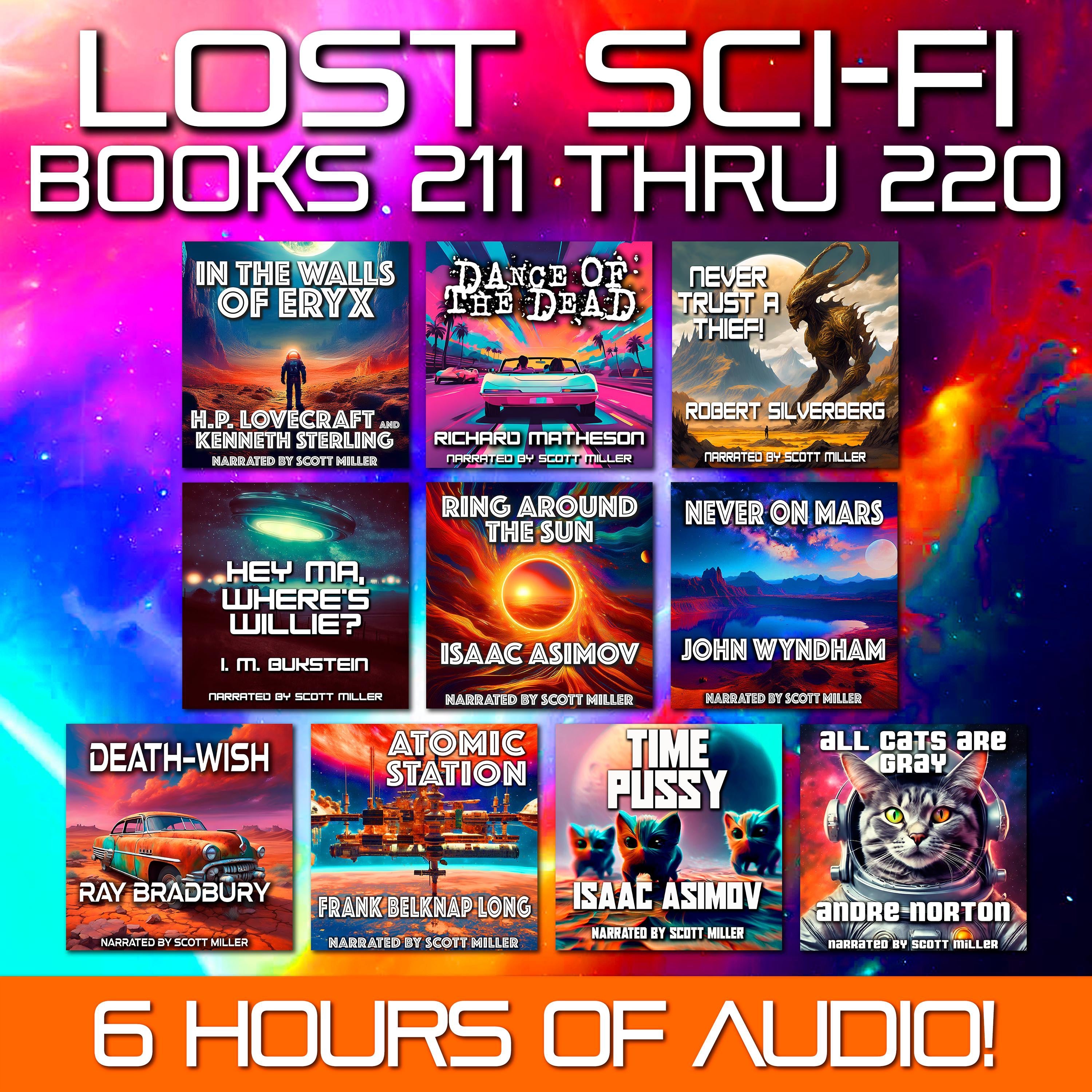 Lost Sci-Fi Books 211 thru 220