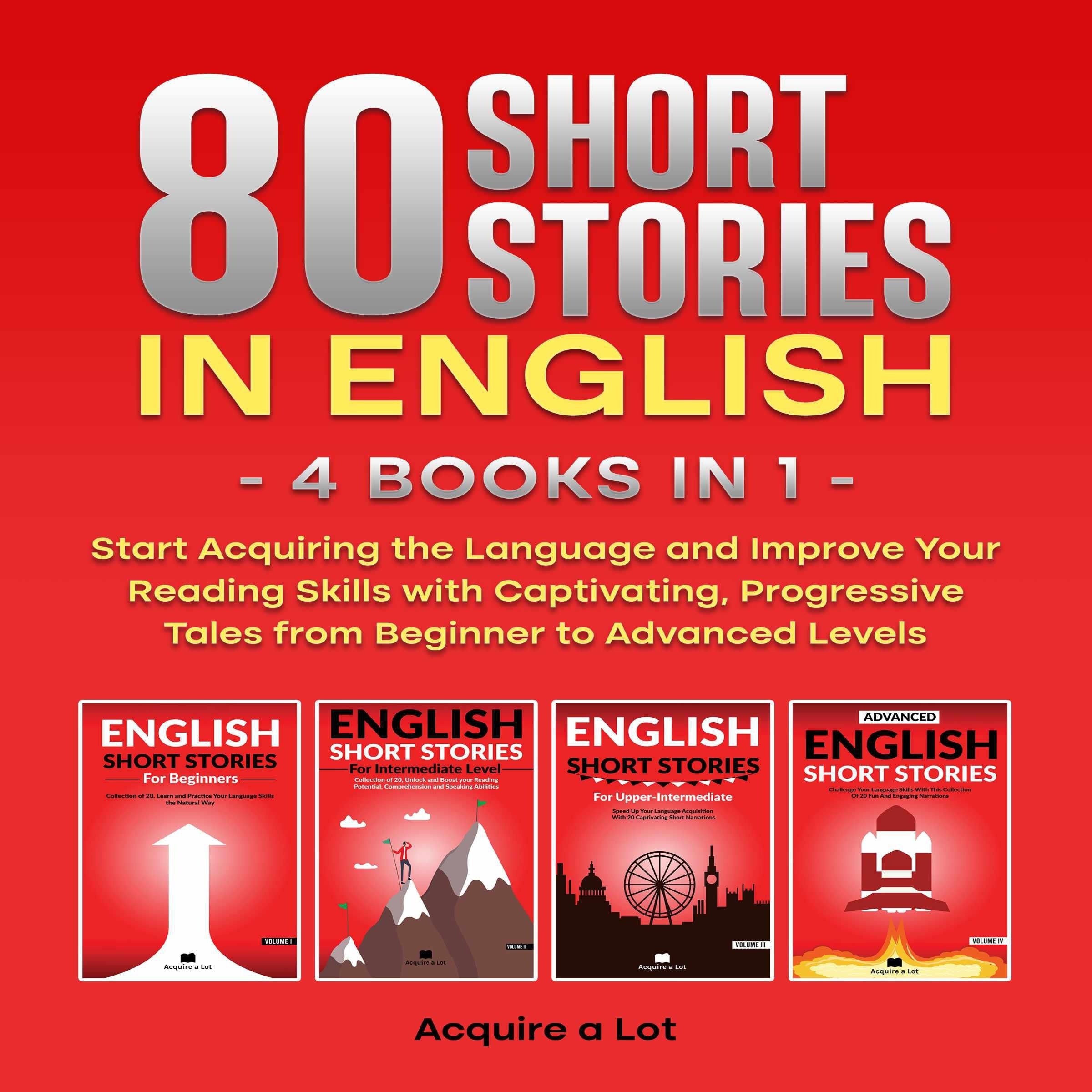 80 Short Stories in English - 4 Books in 1