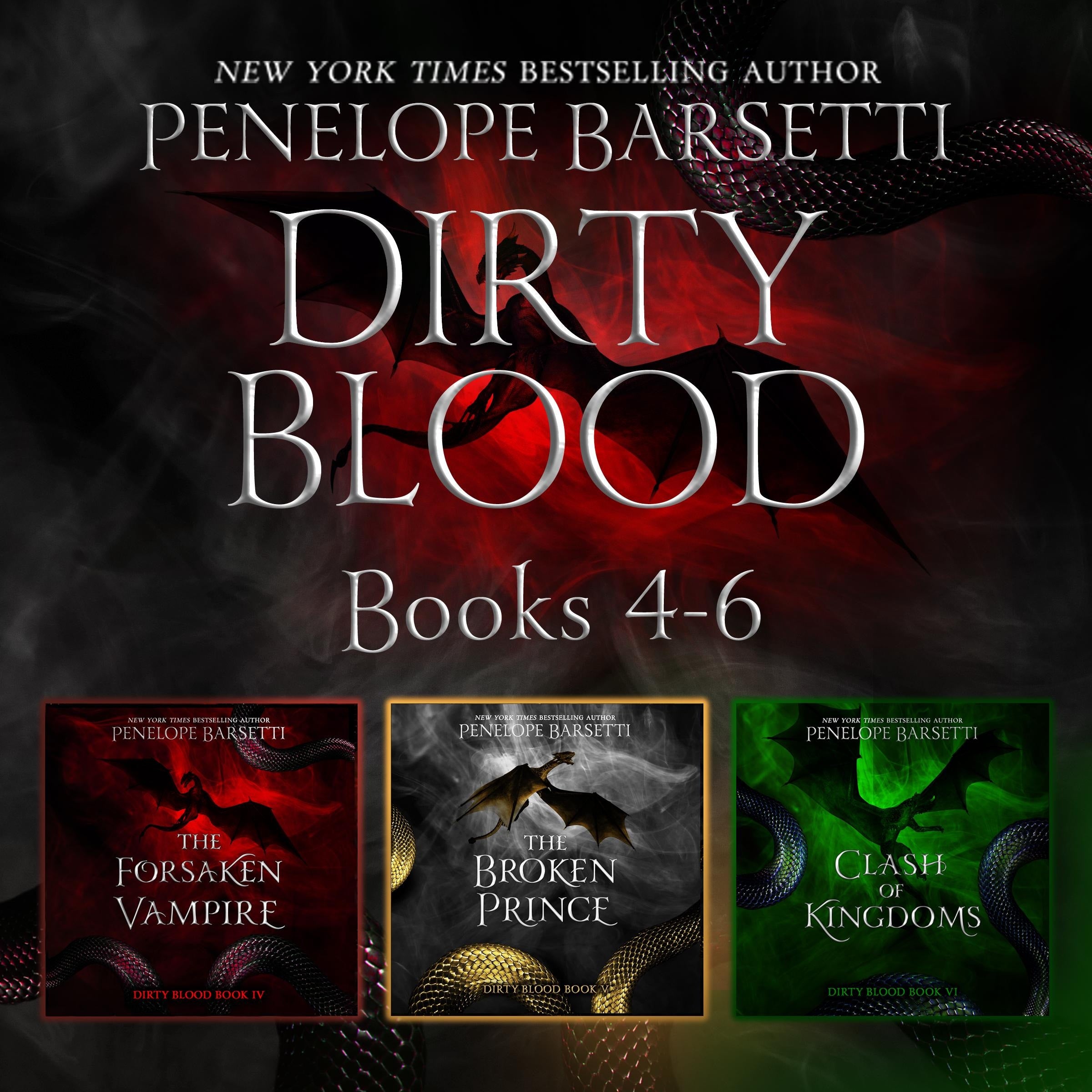 Dirty Blood: Books 4-6
