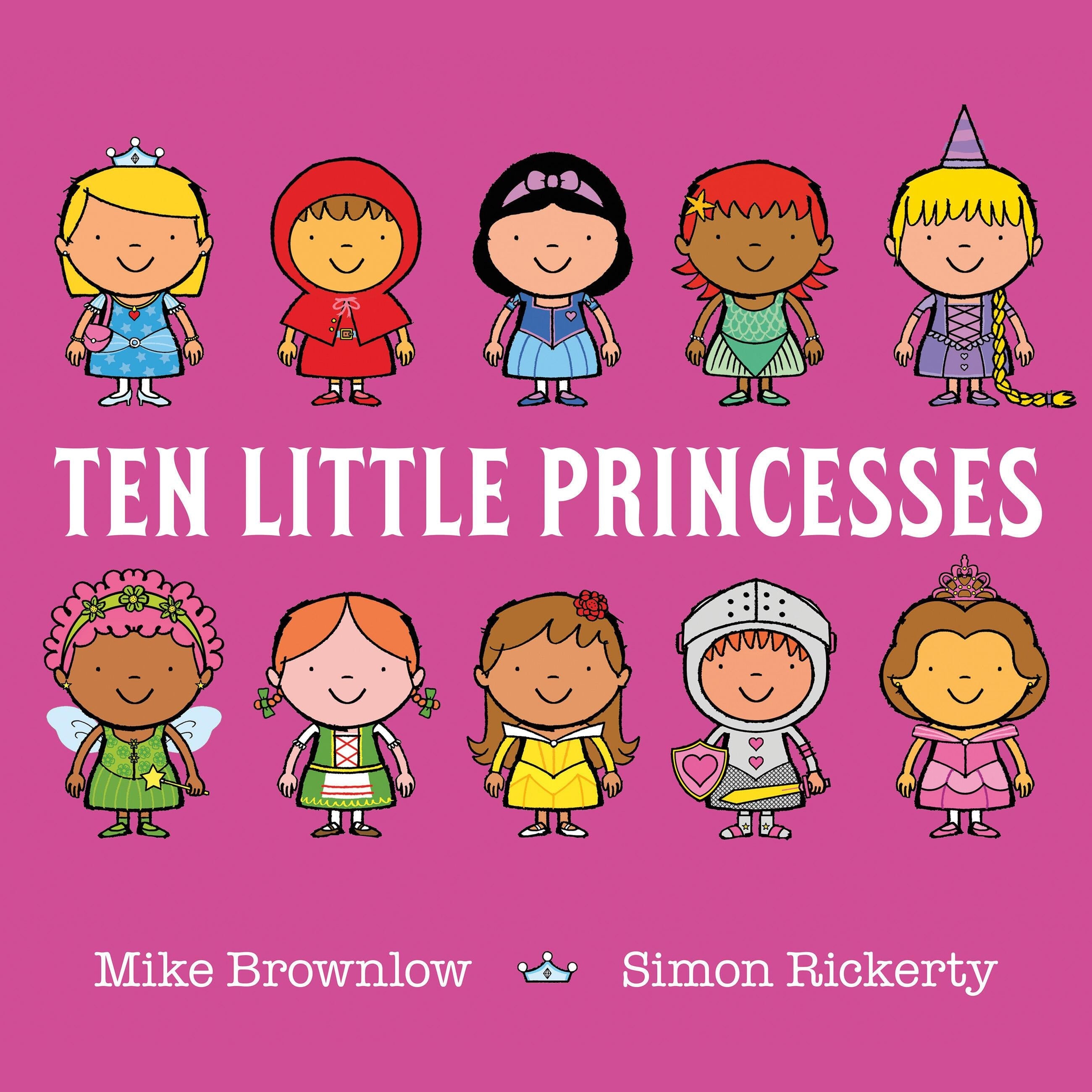 Ten Little Princesses
