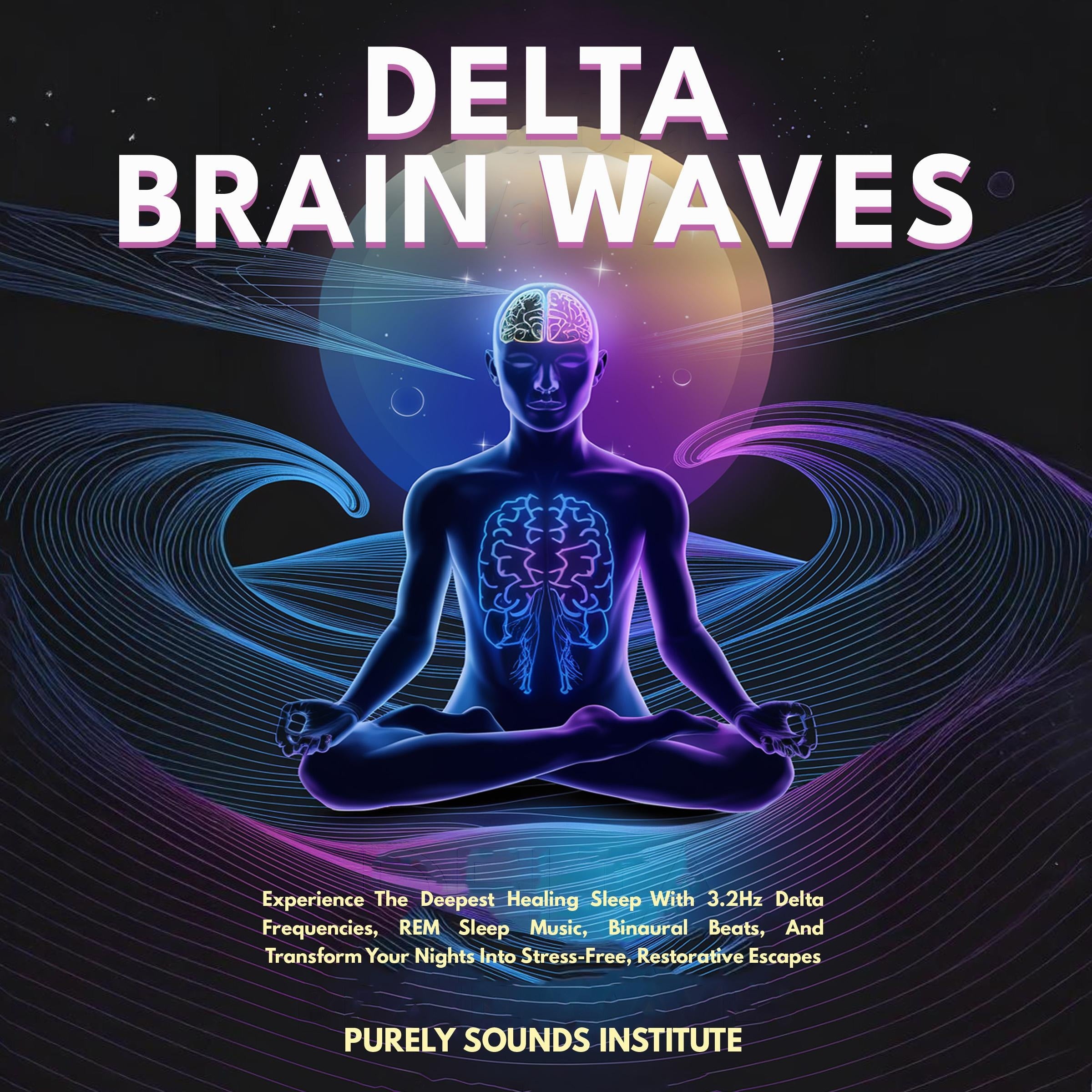 Delta Brain Waves: Experience The Deepest Healing Sleep With 3.2Hz Delta Frequencies, REM Sleep Music, Binaural Beats, And Transform Your Nights Into Stress-Free, Restorative Escapes