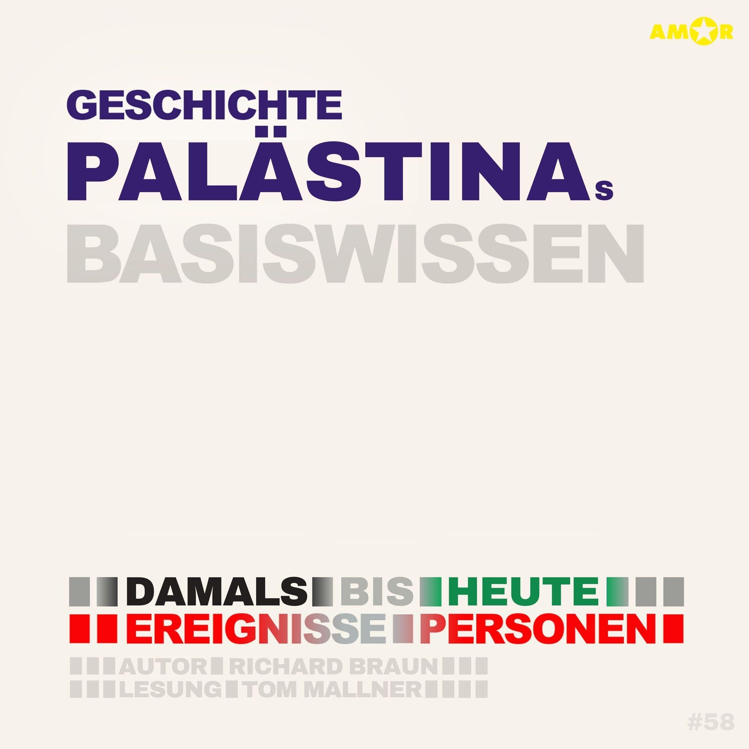 Geschichte Palästinas - Damals bis heute. Ereignisse, Personen, Zusammenhänge - Basiswissen (ungekürzt)