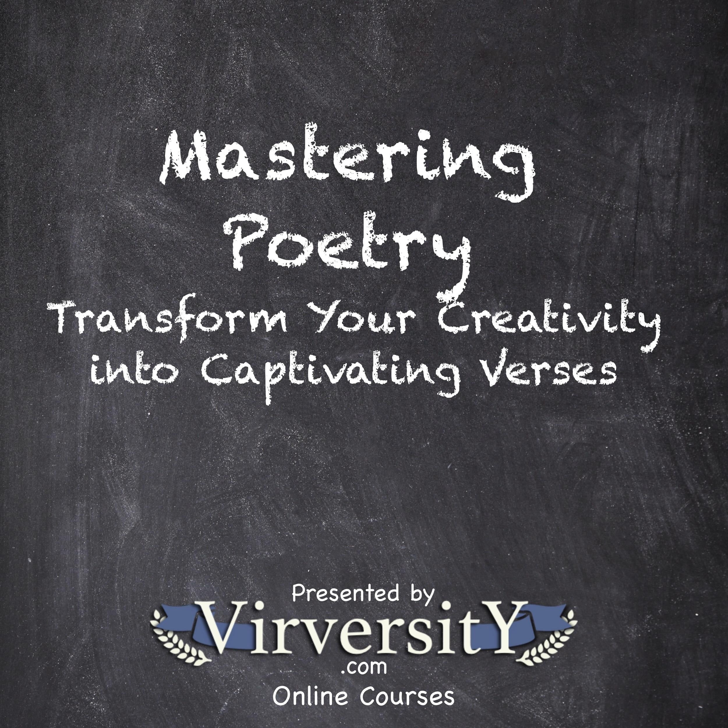 Mastering Poetry
