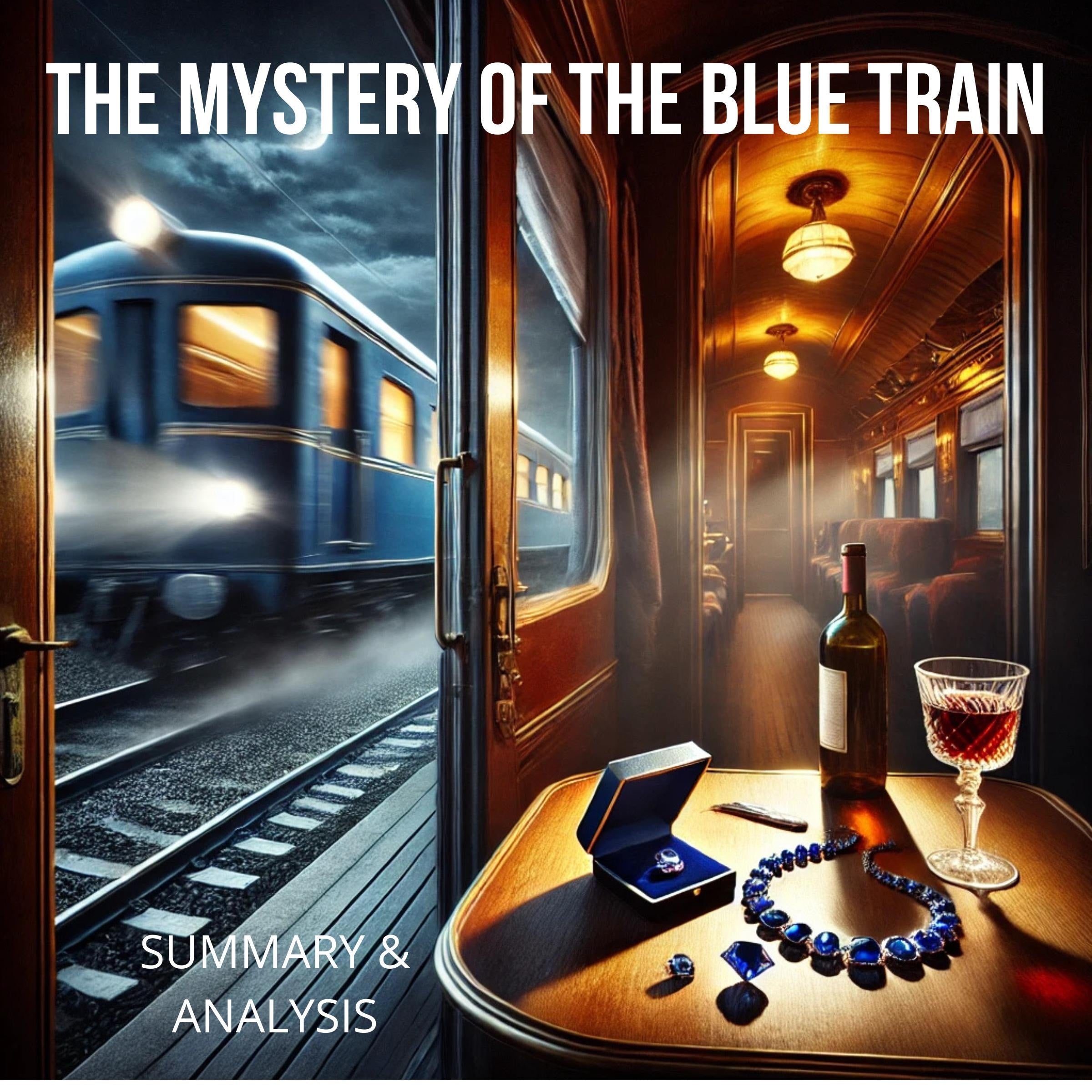 The Mystery of the Blue Train: Book summary & analysis