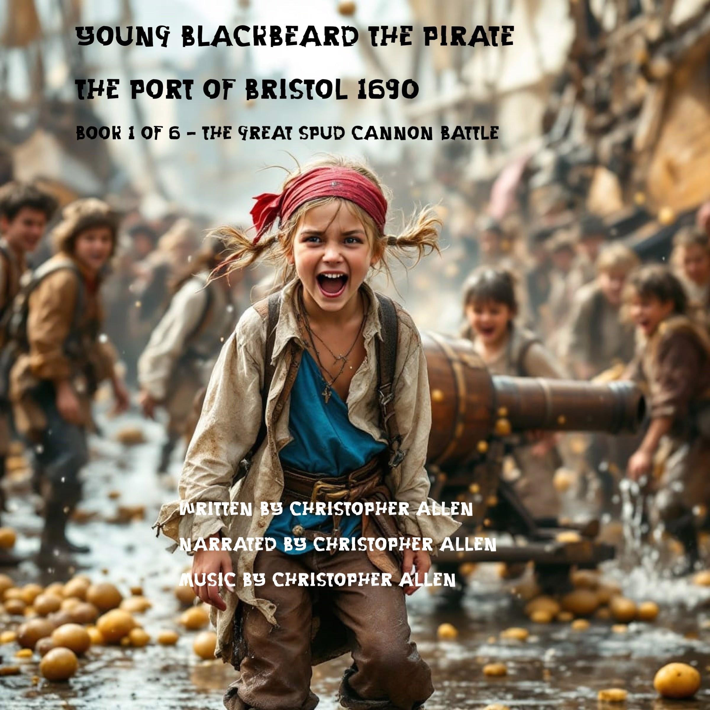 Young Blackbeard the Pirate - The Port of Bristol 1690