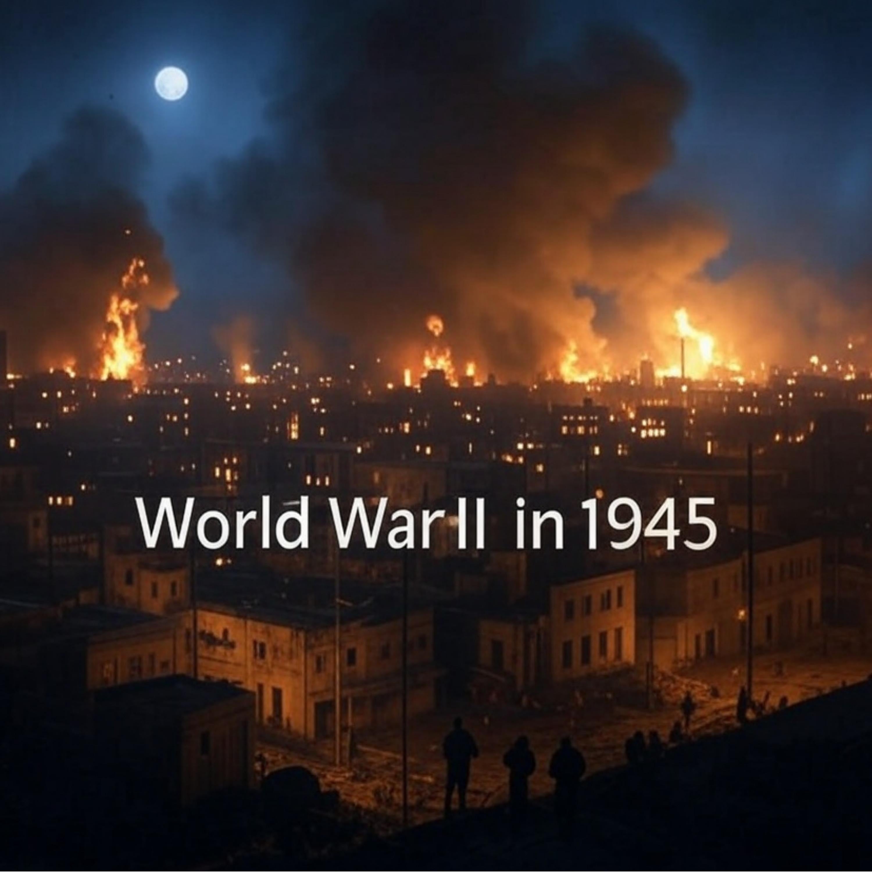 World War II in 1945