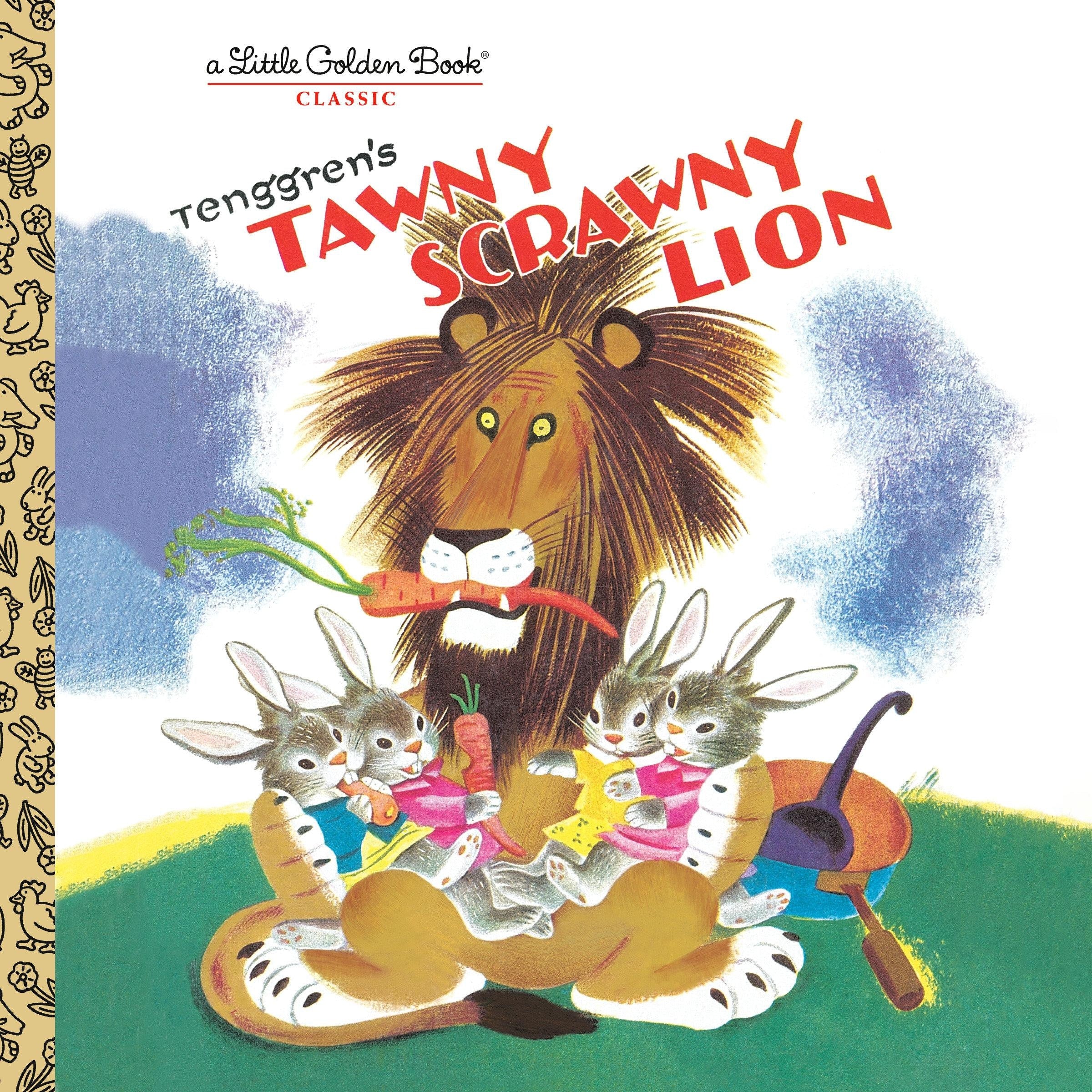 Tawny Scrawny Lion