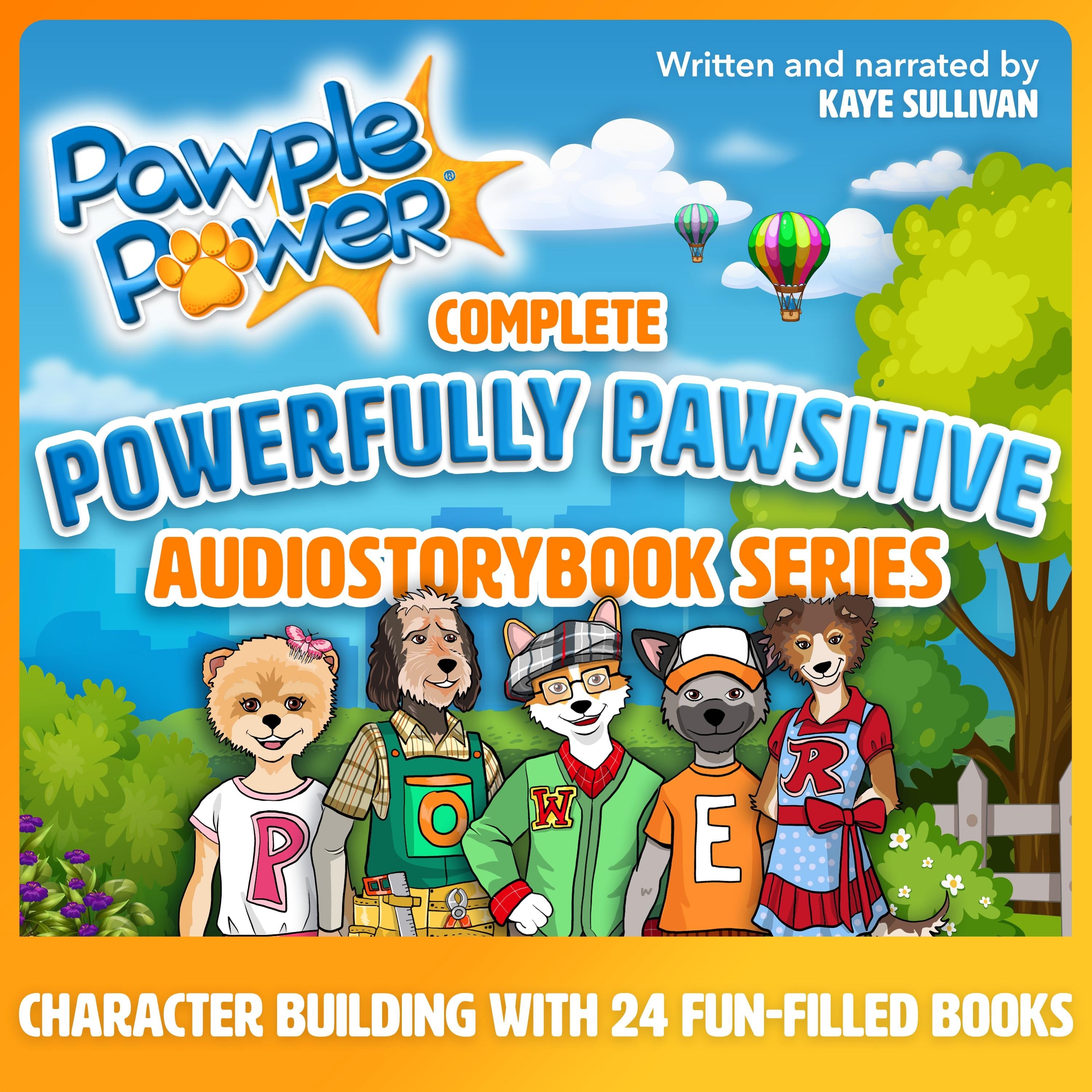 Complete Pawple Power® Powerfully Pawsitive Audiostorybook Series