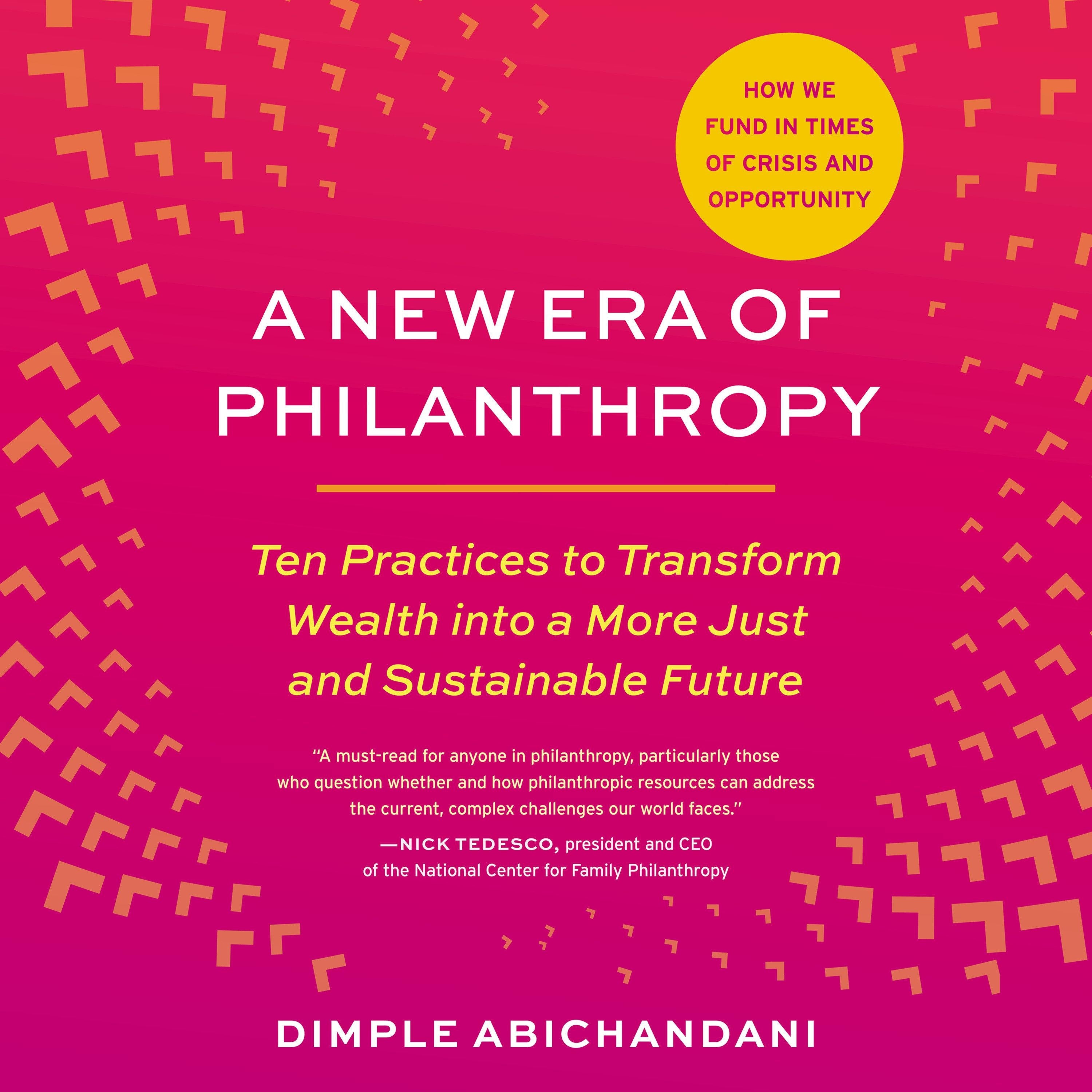 A New Era of Philanthropy
