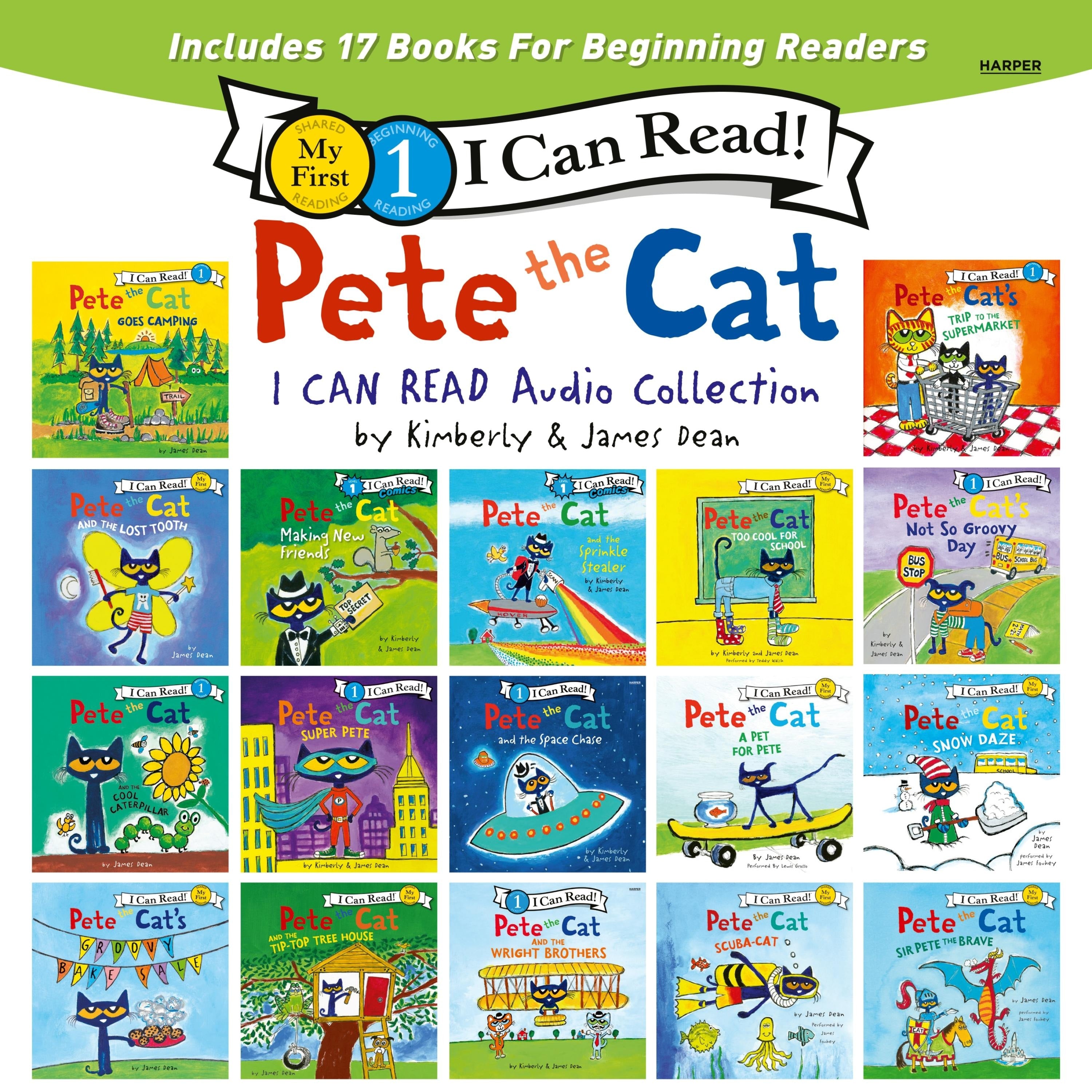 Pete the Cat I Can Read Audio Collection