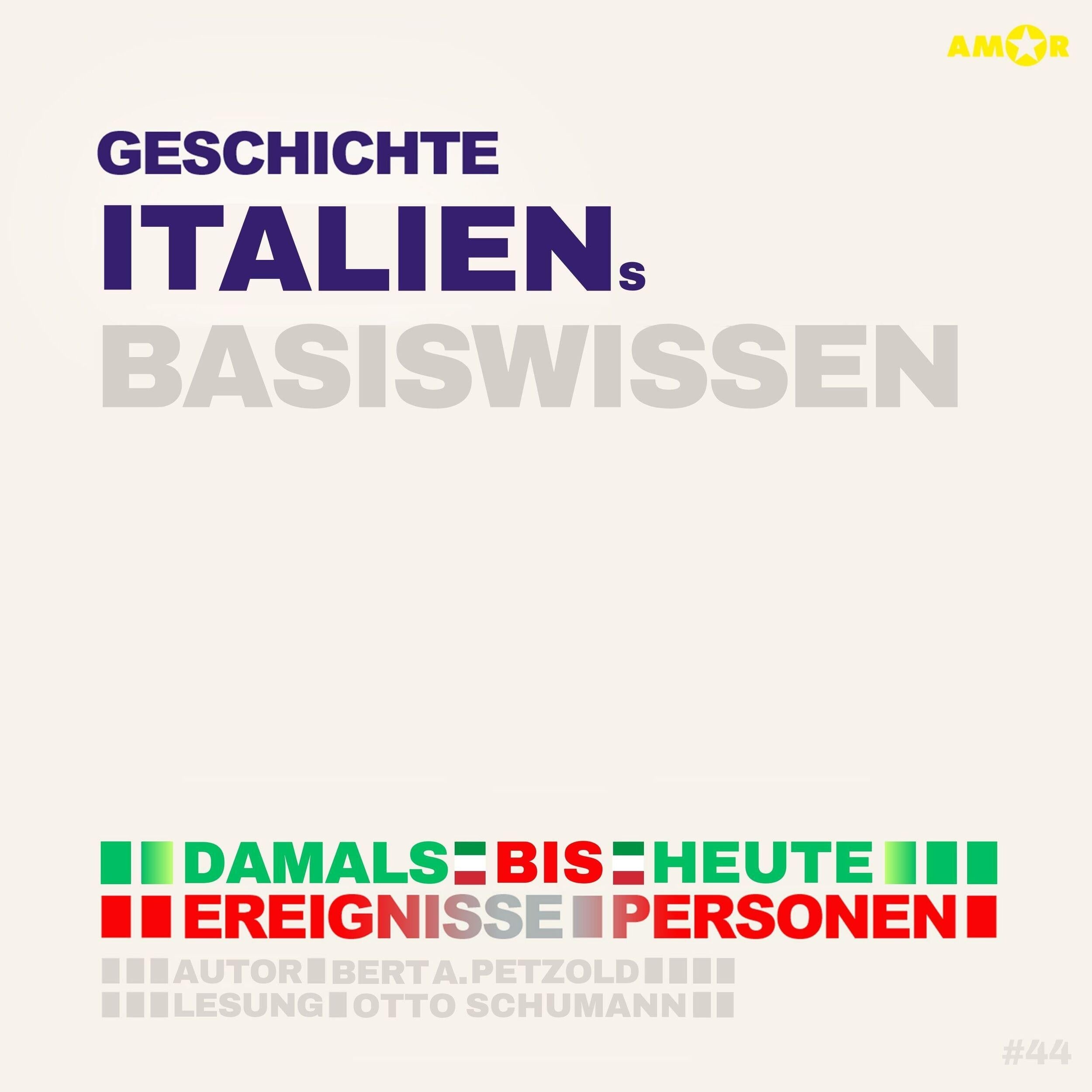 Geschichte Italiens - Damals bis heute. Ereignisse, Personen, Zusammenhänge - Basiswissen (ungekürzt)