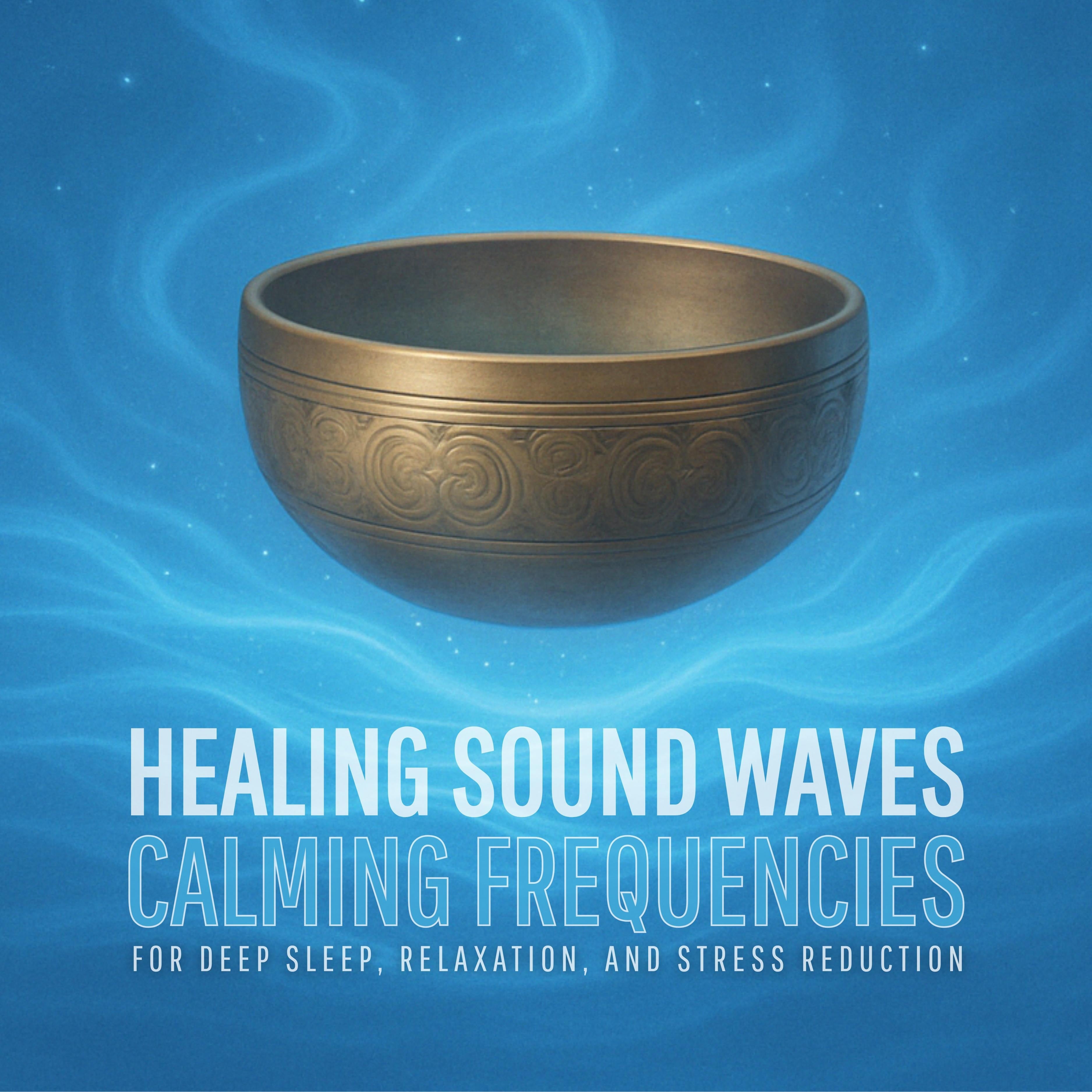 Healing Sound Waves – Calming Frequencies for Deep Sleep, Relaxation, and Stress Reduction