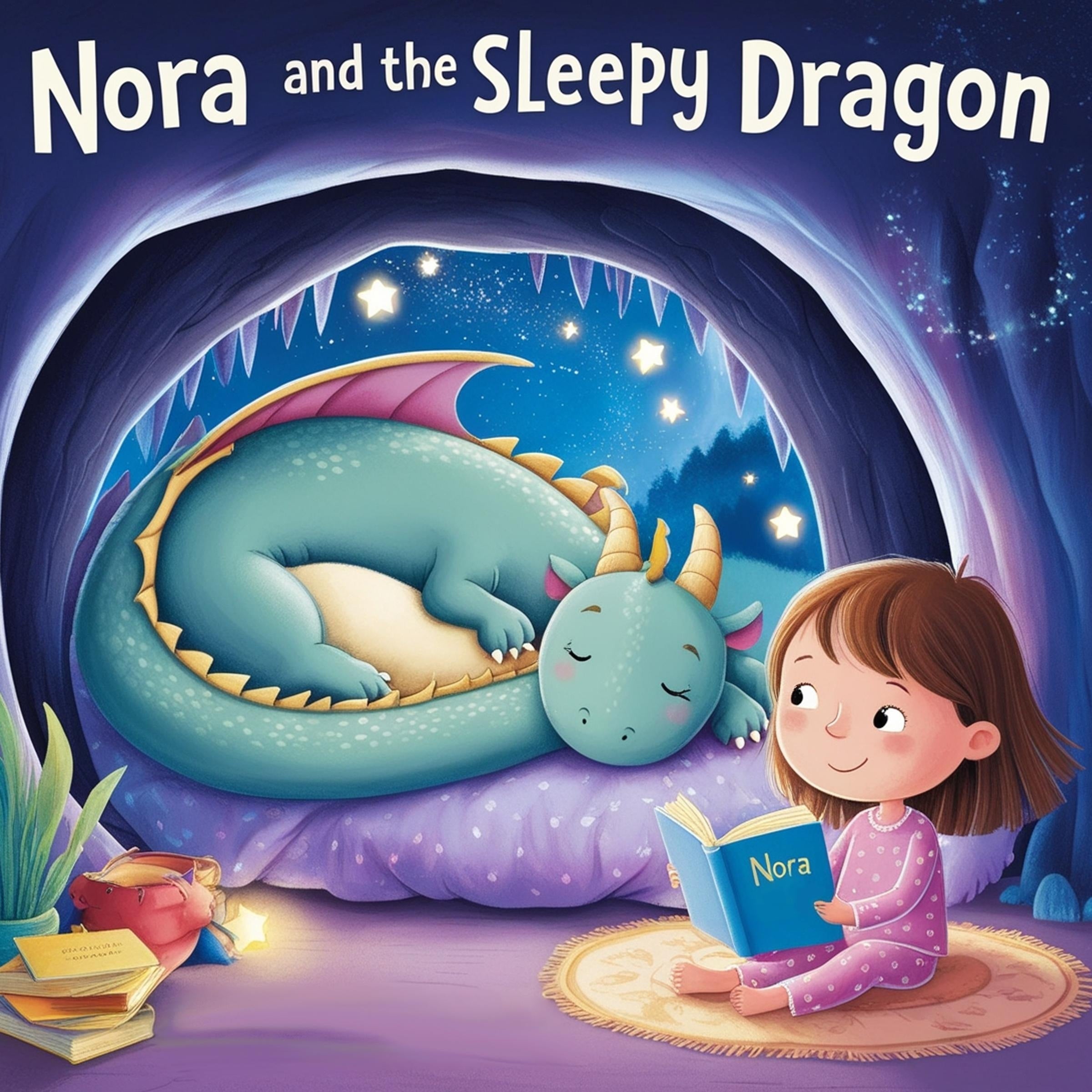 Nora and the Sleepy Dragon - A Gentle Bedtime Story for Kids