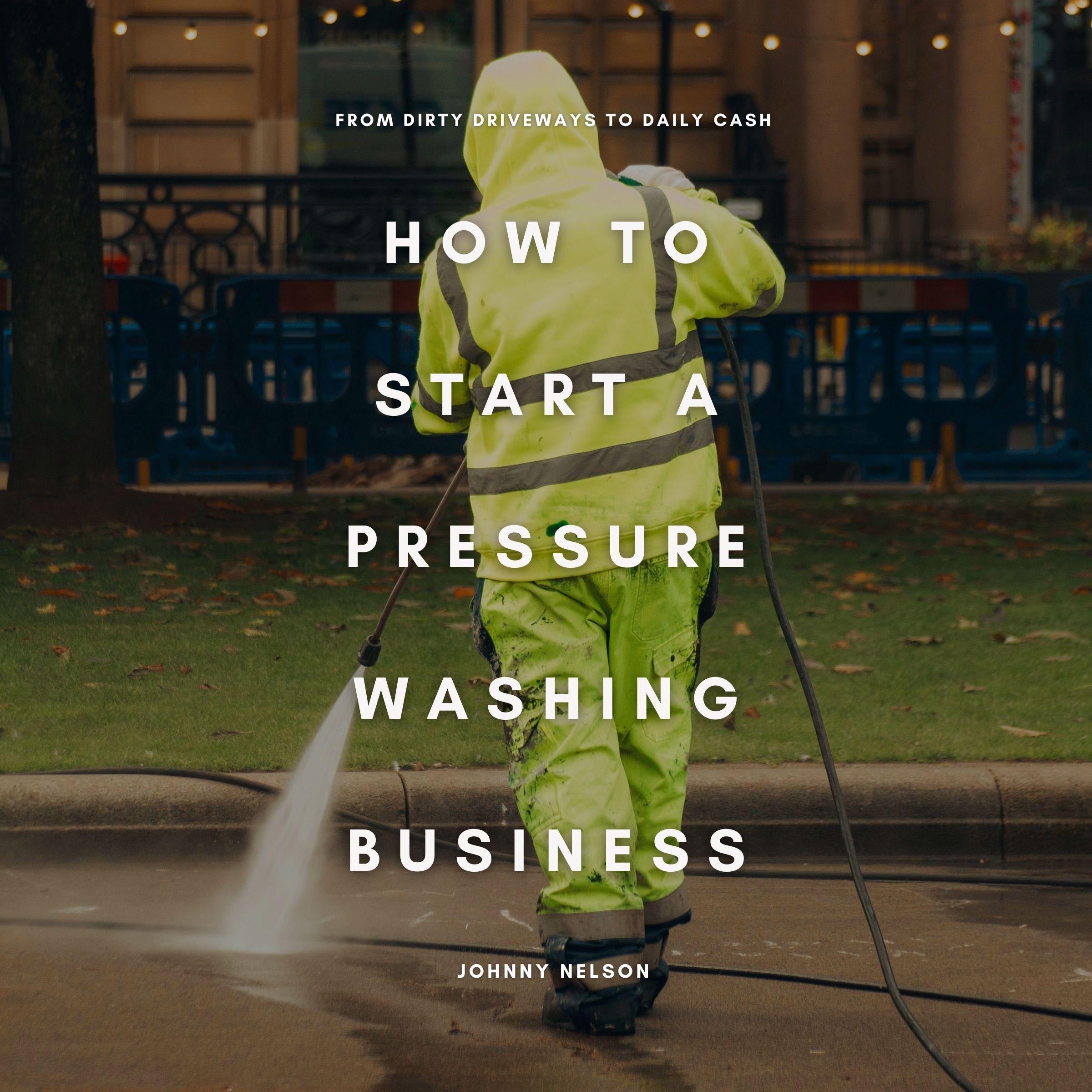 How to Start a Pressure Washing Business: From Dirty Driveways to Daily Cash