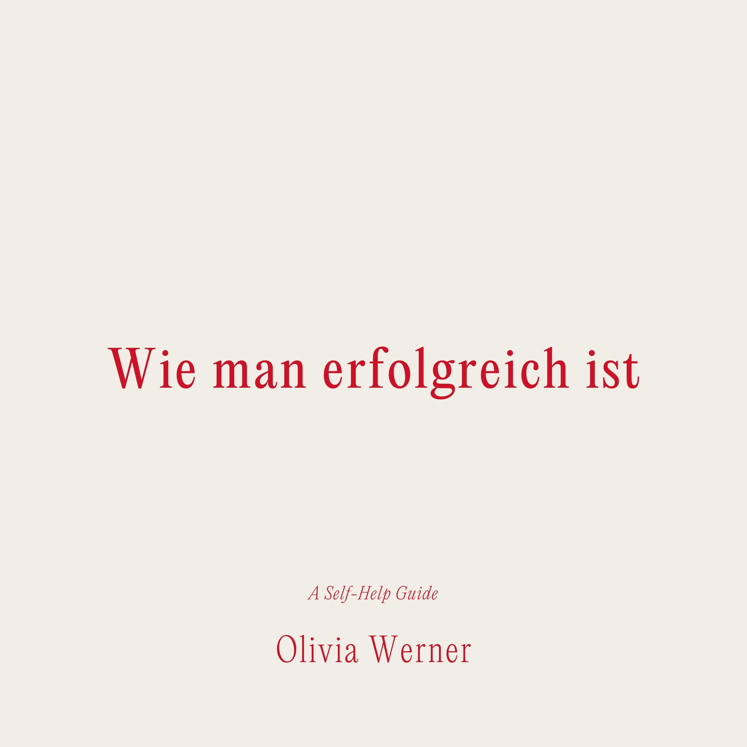 Wie man erfolgreich ist