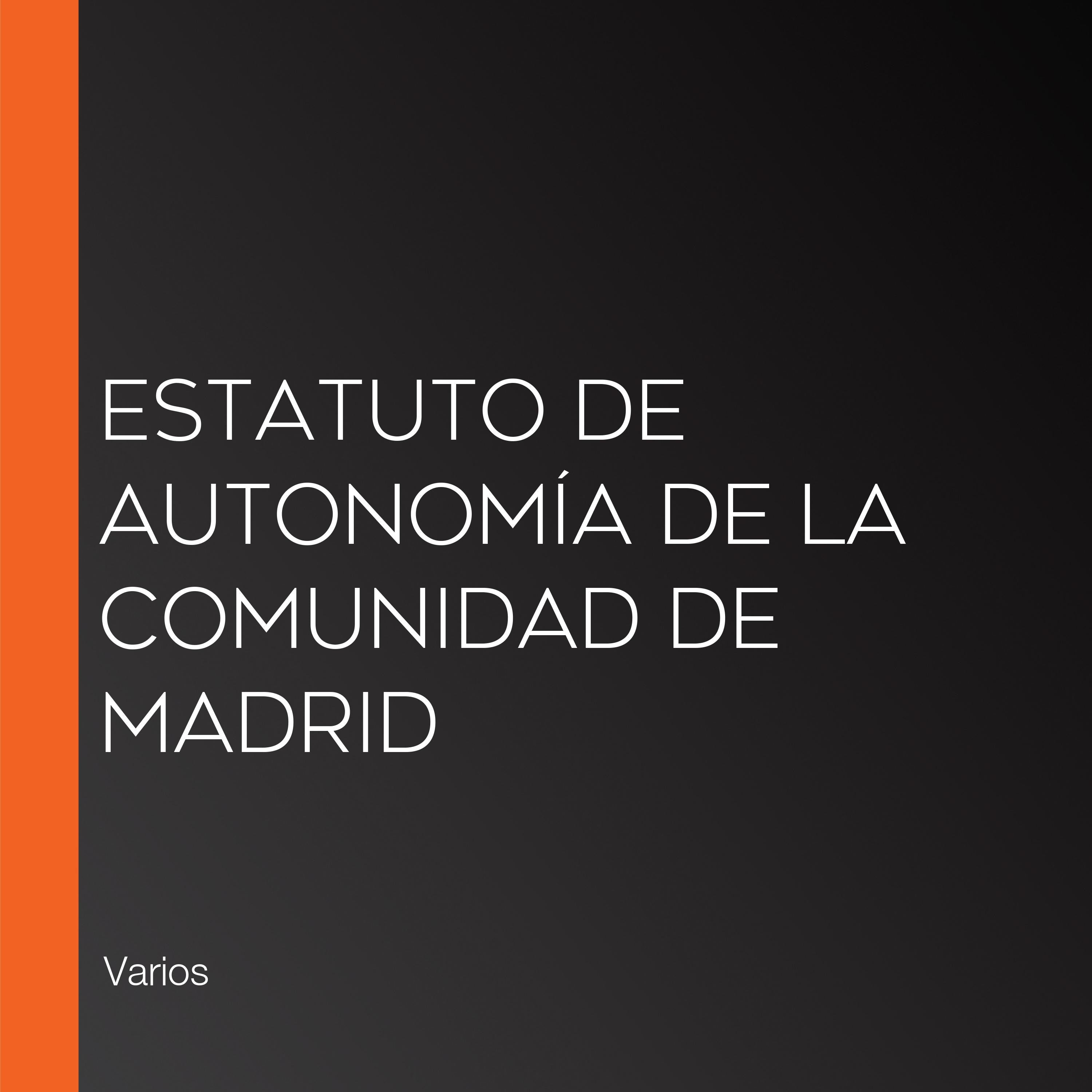 Estatuto de Autonomía de la Comunidad de Madrid
