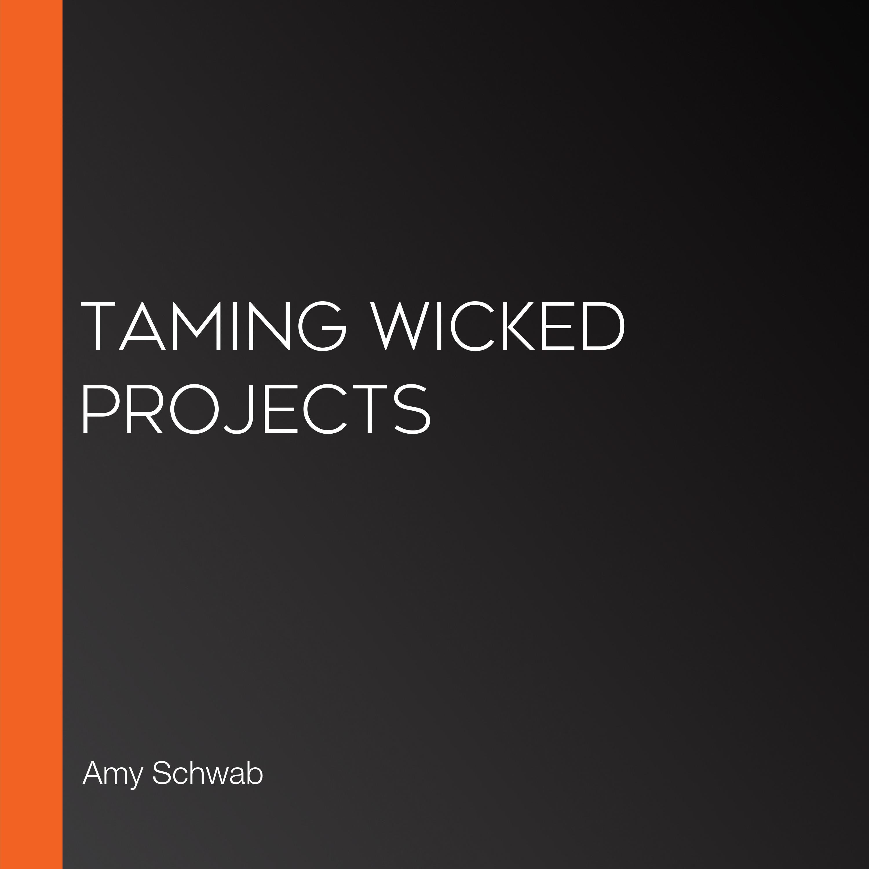 Taming Wicked Projects