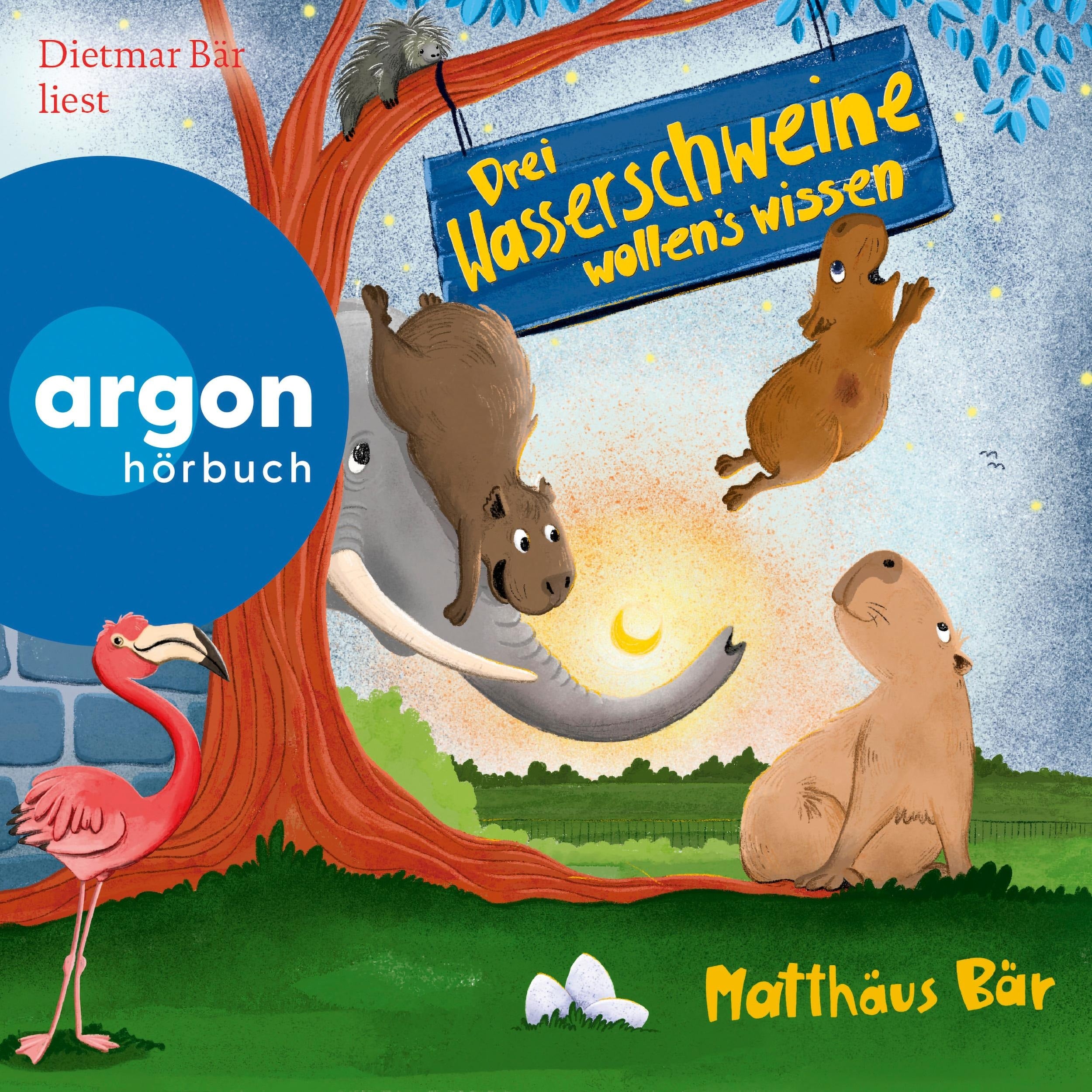 Drei Wasserschweine wollen's wissen - Die Wasserschwein-Reihe, Band 2 (Ungekürzte Lesung)