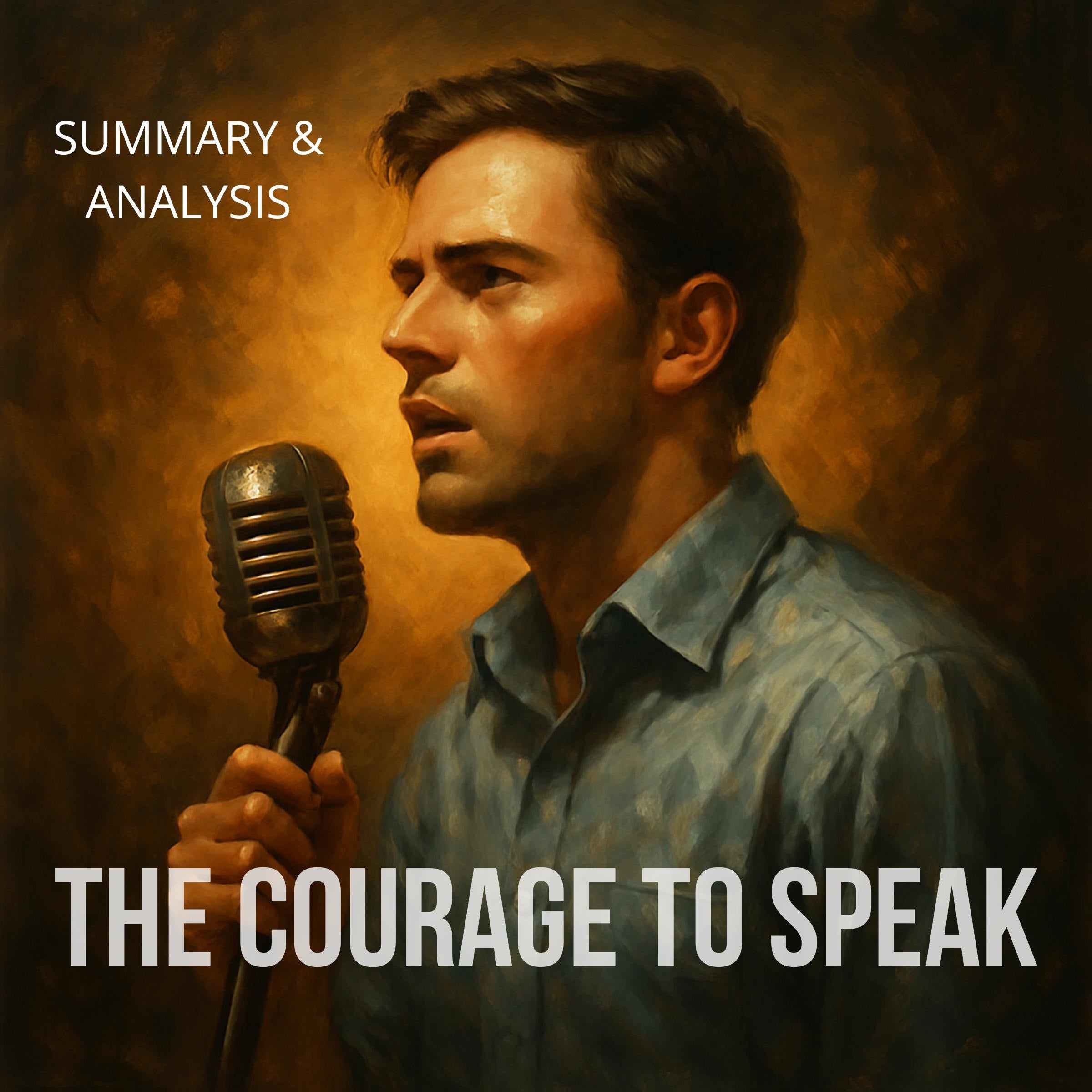 The Courage to Speak: Book summary & analysis
