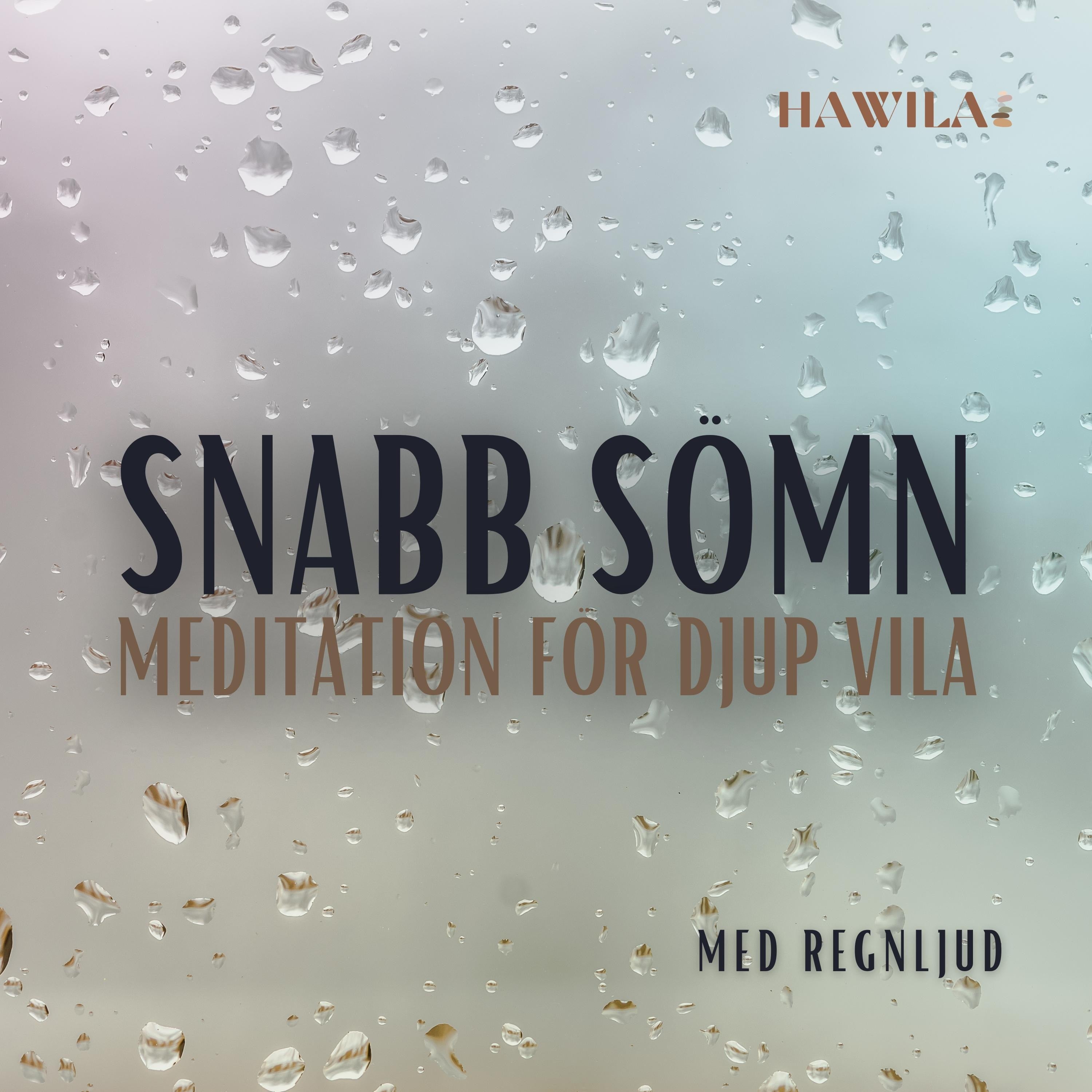 Snabb sömn - meditation för djup vila (Med regnljud)