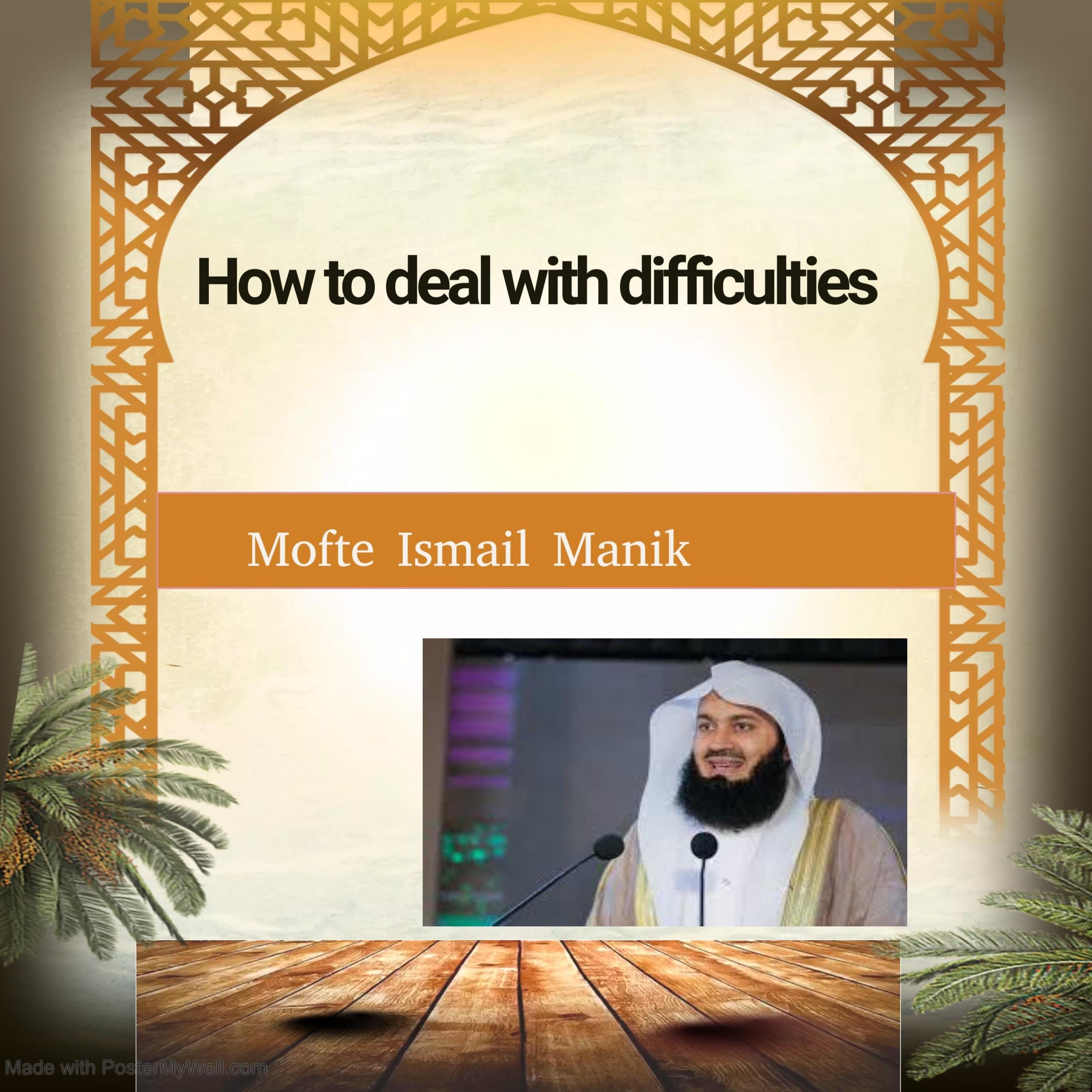 How to deal with difficulties