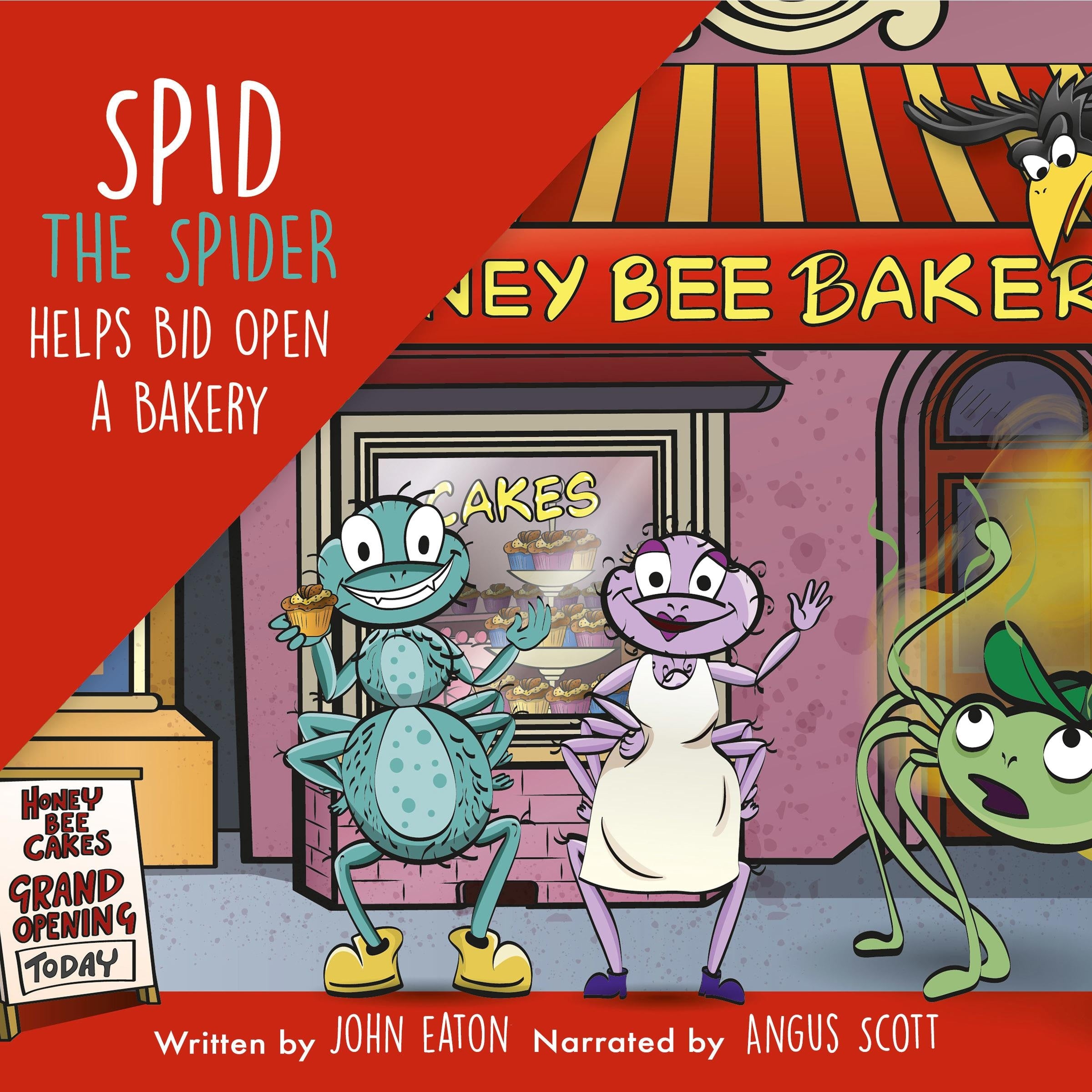 Spid the Spider Helps Bid Open a Bakery