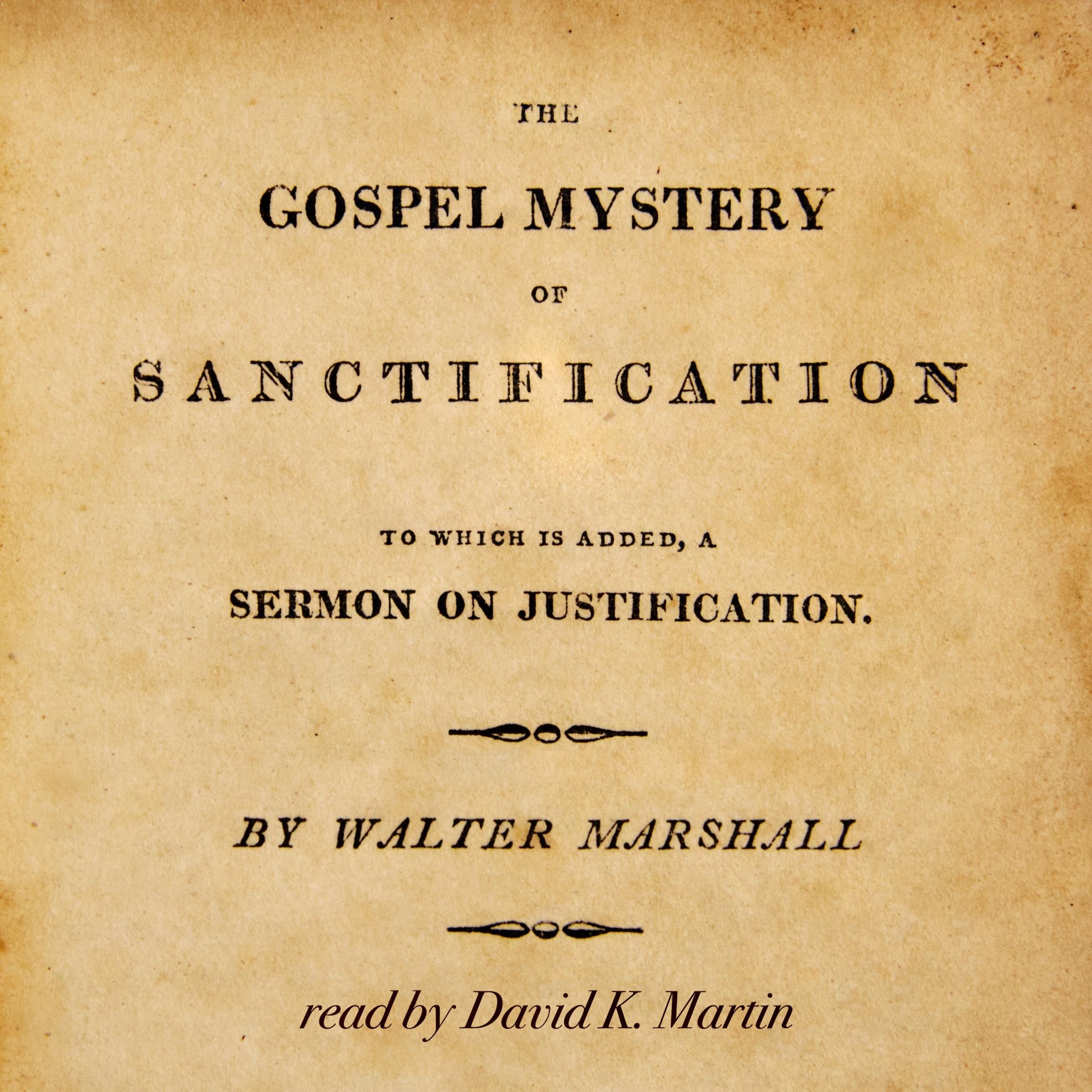 The Gospel Mystery of Sanctification