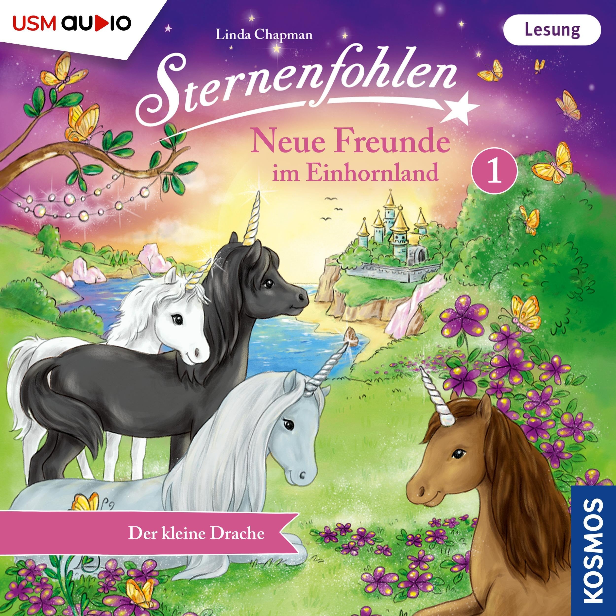 Der kleine Drache - Sternenfohlen - Neue Freunde im Einhornland, Teil 1 (ungekürzt)