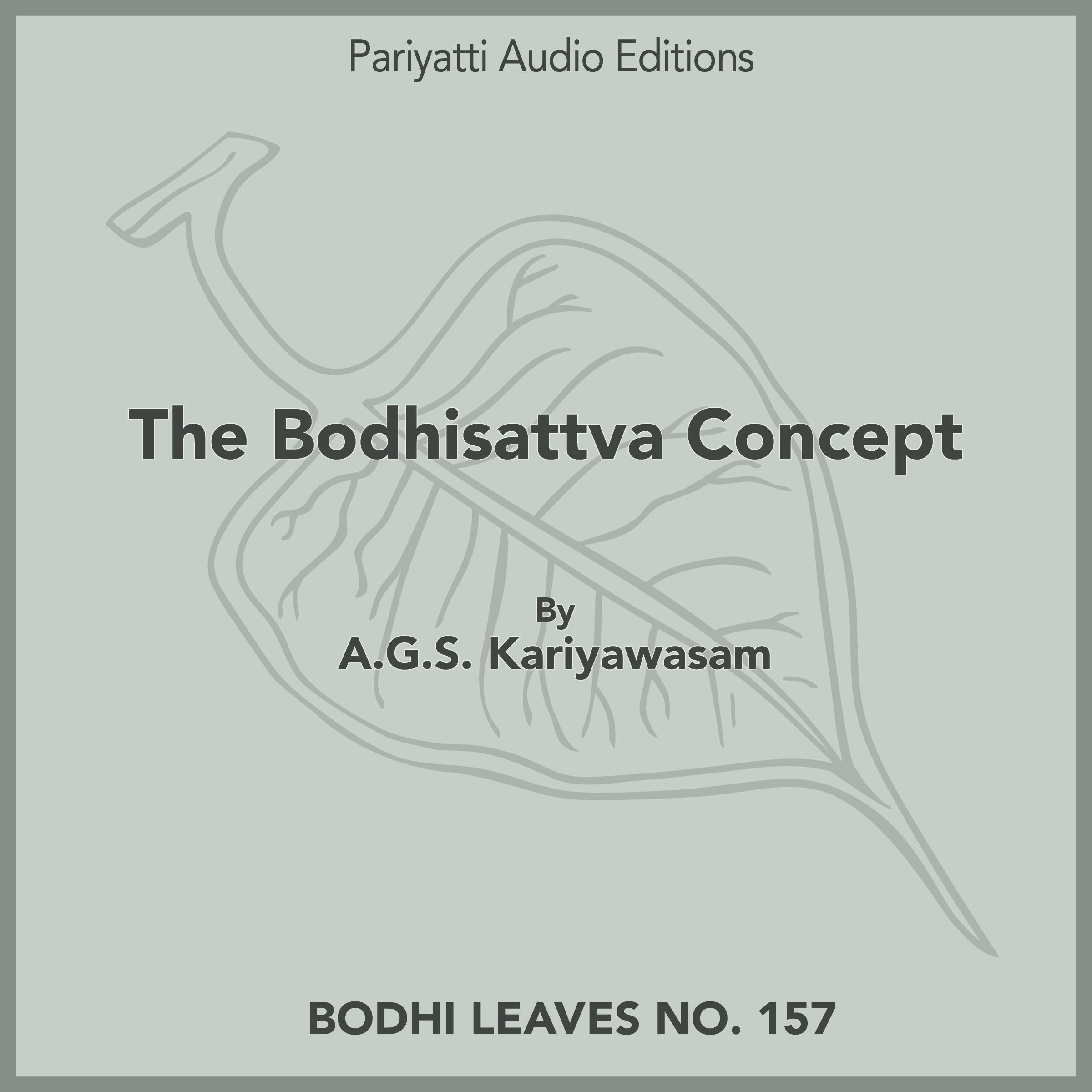 The Bodhisattva Concept