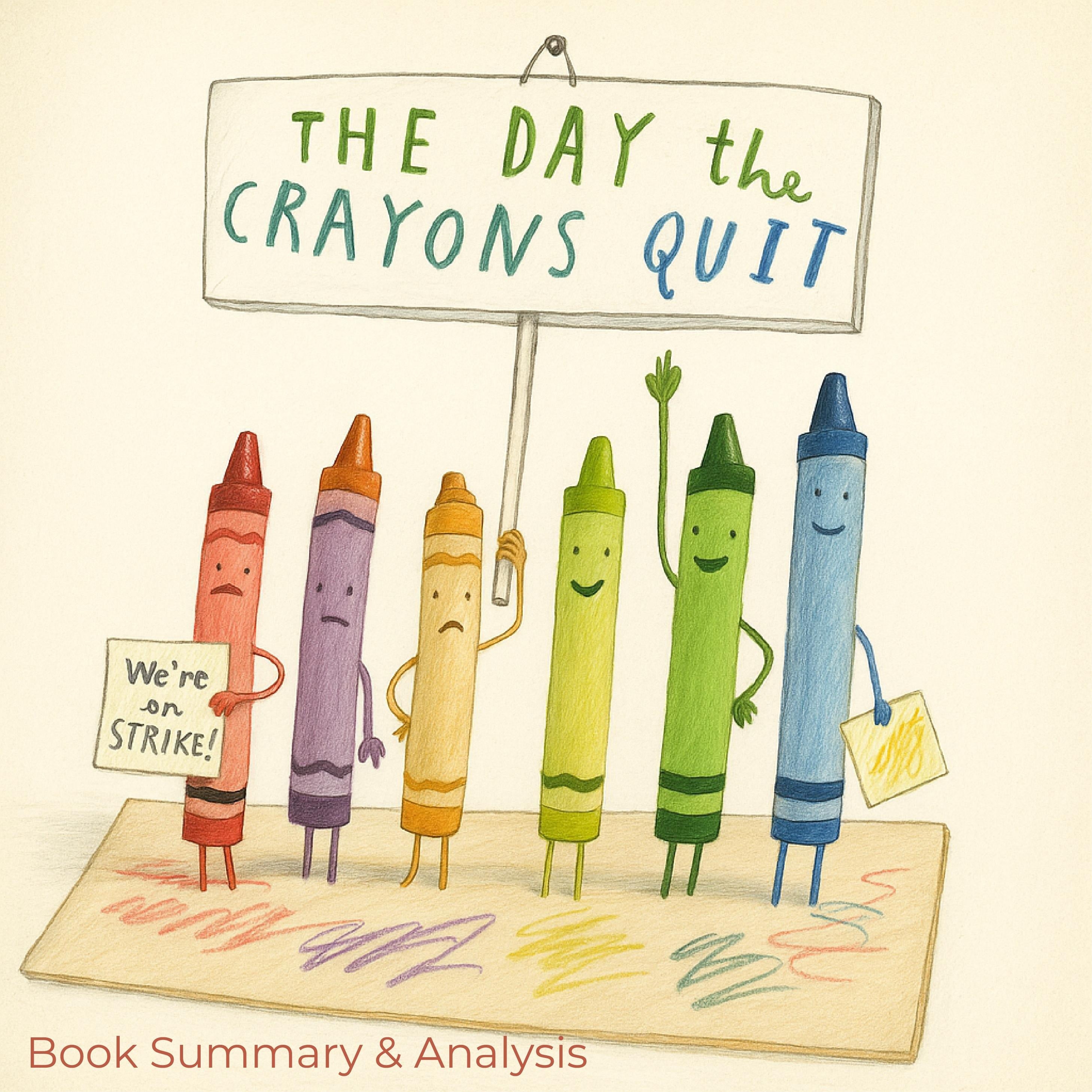 The Day the Crayons Quit: Book Summary & Analysis