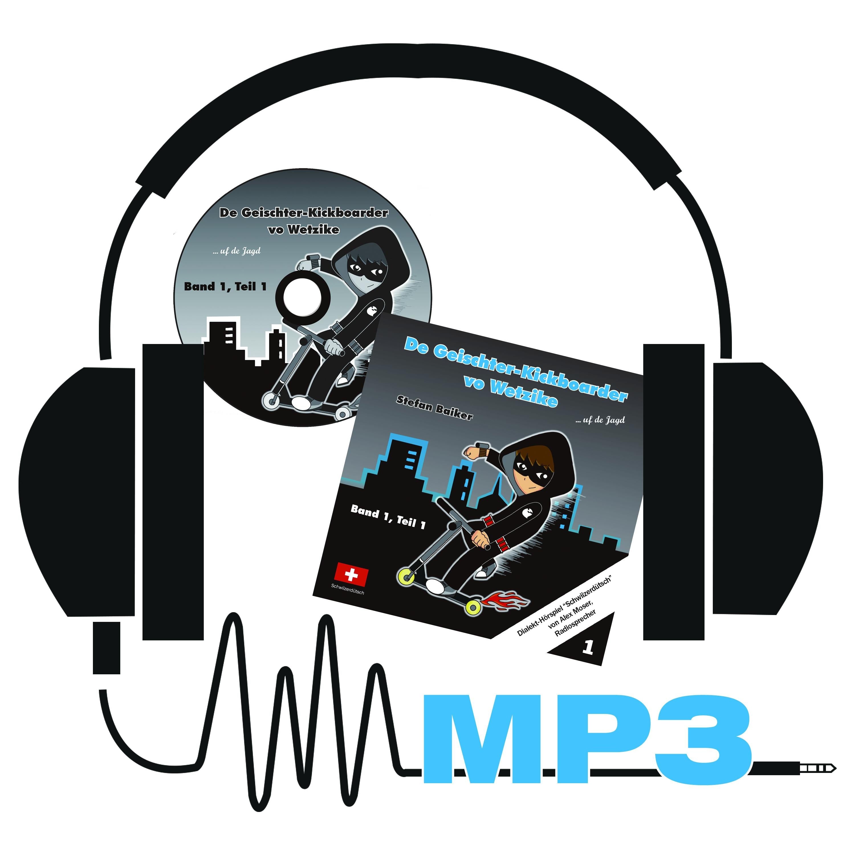 Der Geisterkickboarder - uf de Jagd, Geschichten 1-5