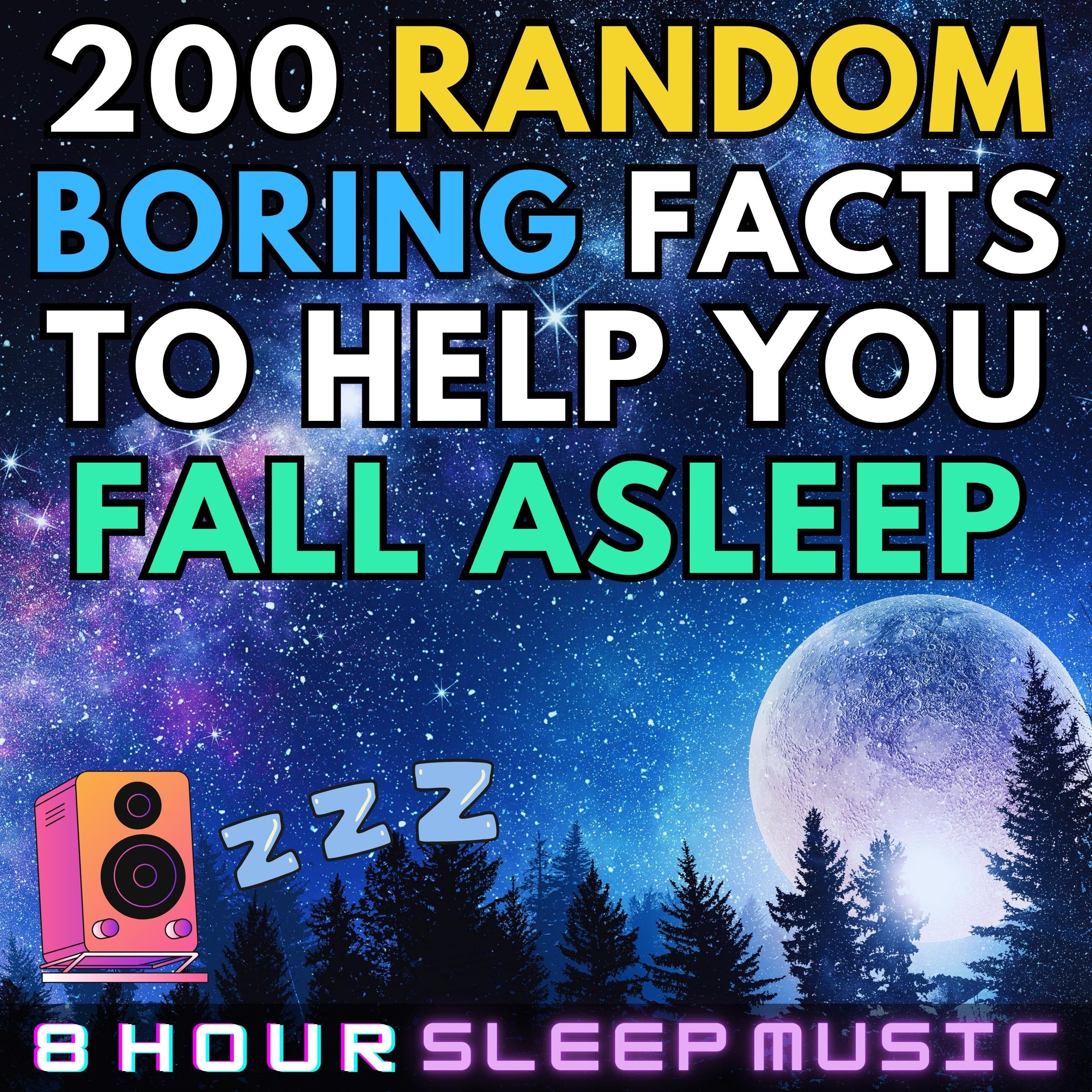 200 Random Boring Facts to Help You Fall Asleep