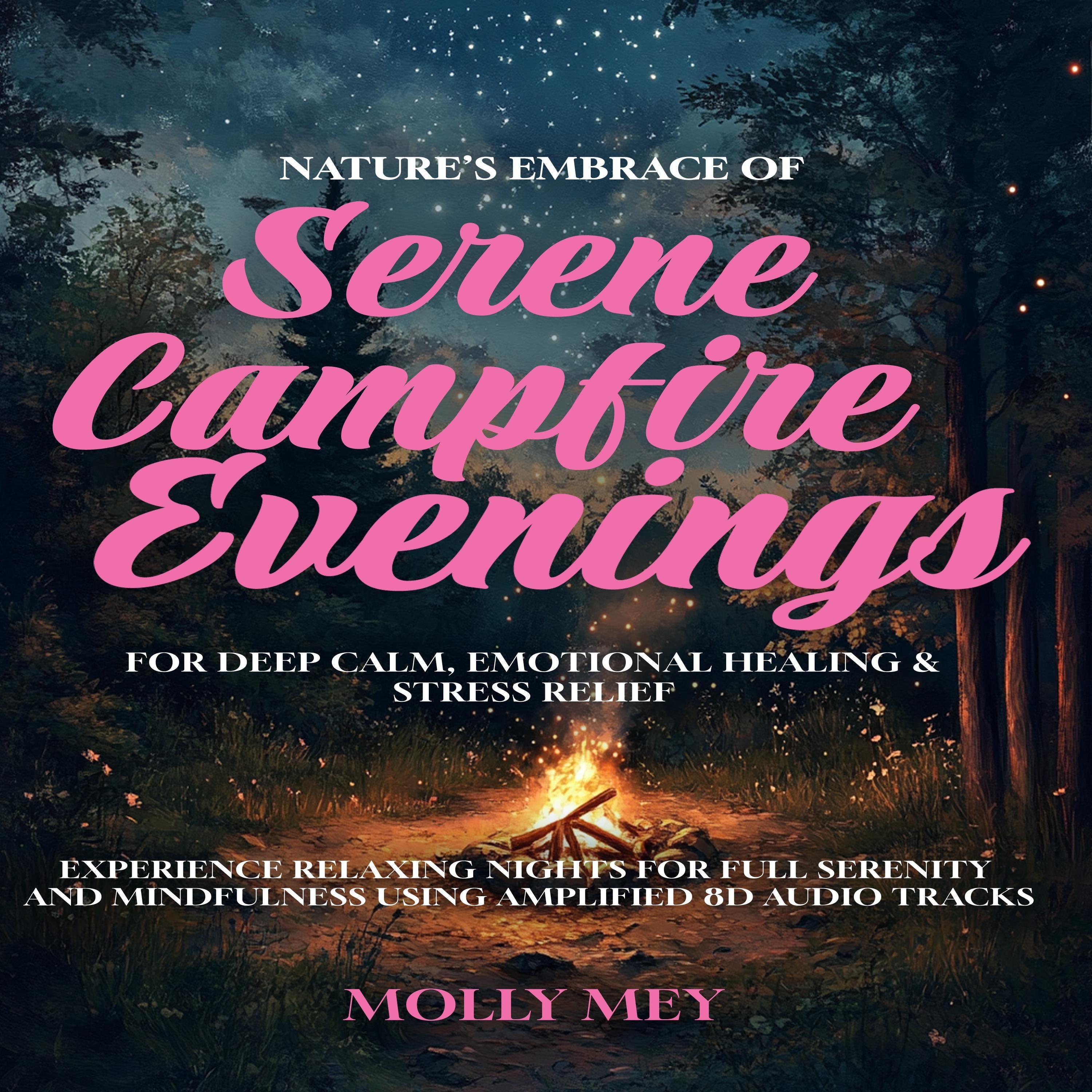 Nature’s Embrace Of Serene Campfire Evenings For Deep Calm, Emotional Healing & Stress Relief