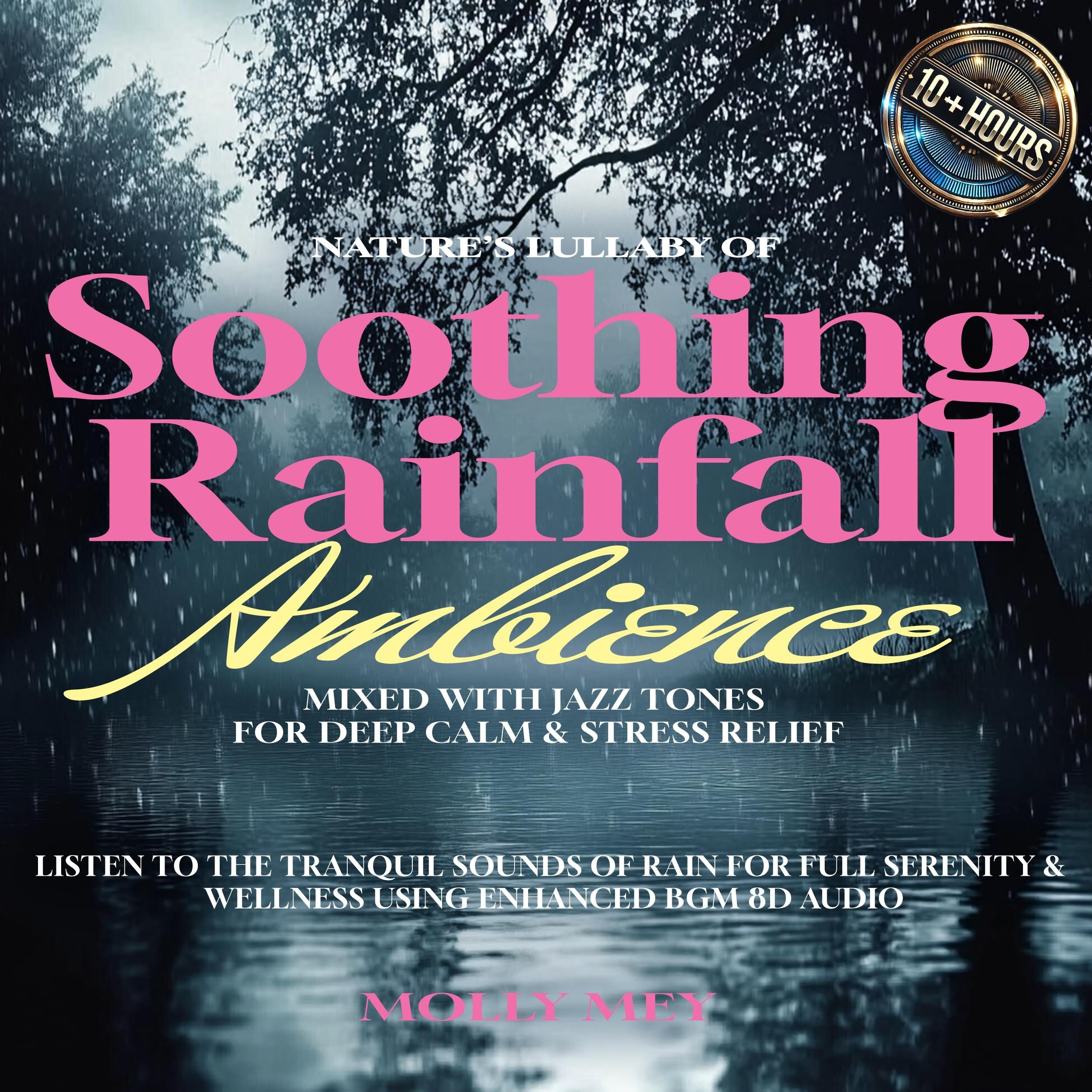 Nature's Lullaby of Soothing Rainfall Ambience Mixed with Jazz Tones for Deep Calm & Stress Relief
