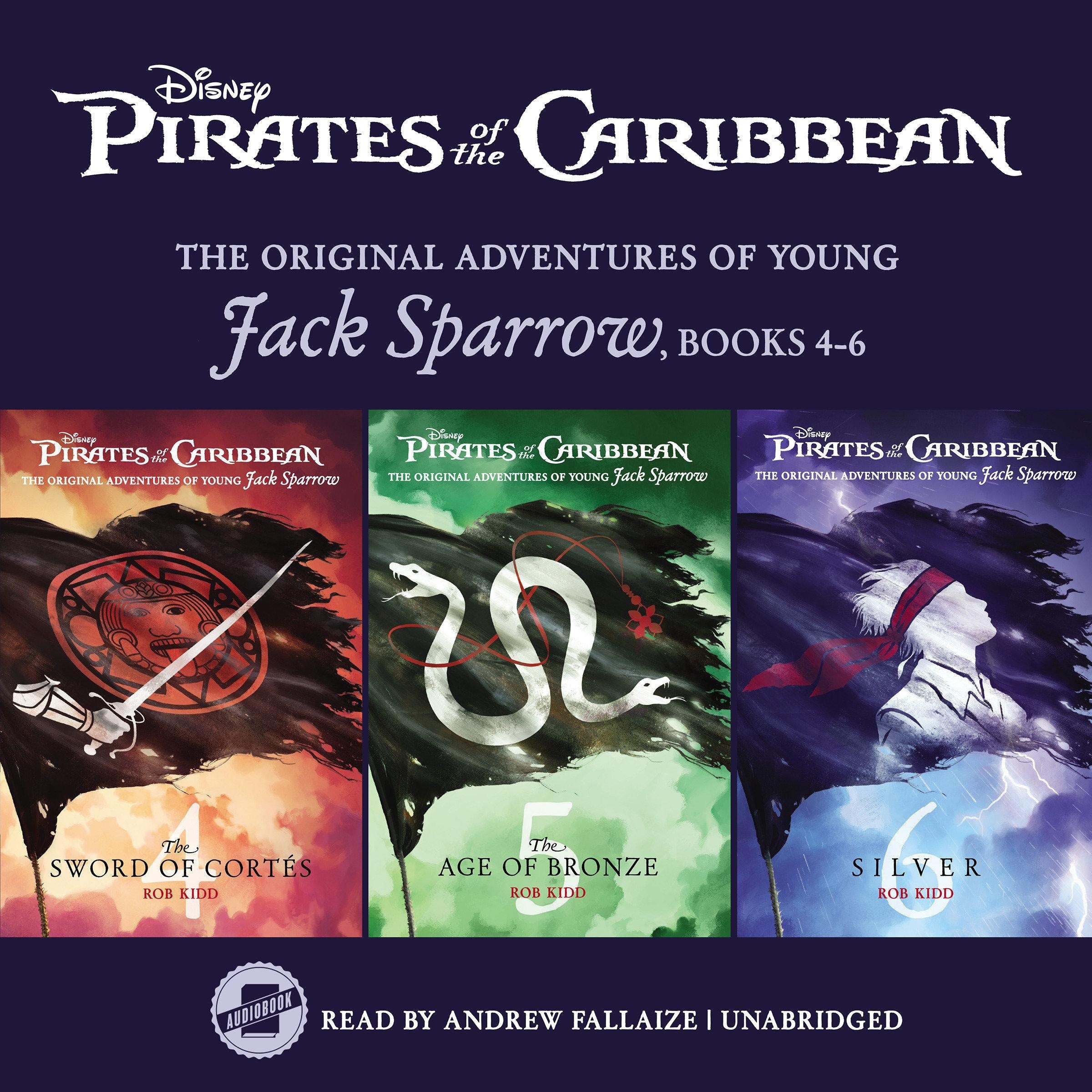 Pirates of the Caribbean: Jack Sparrow Books 4-6