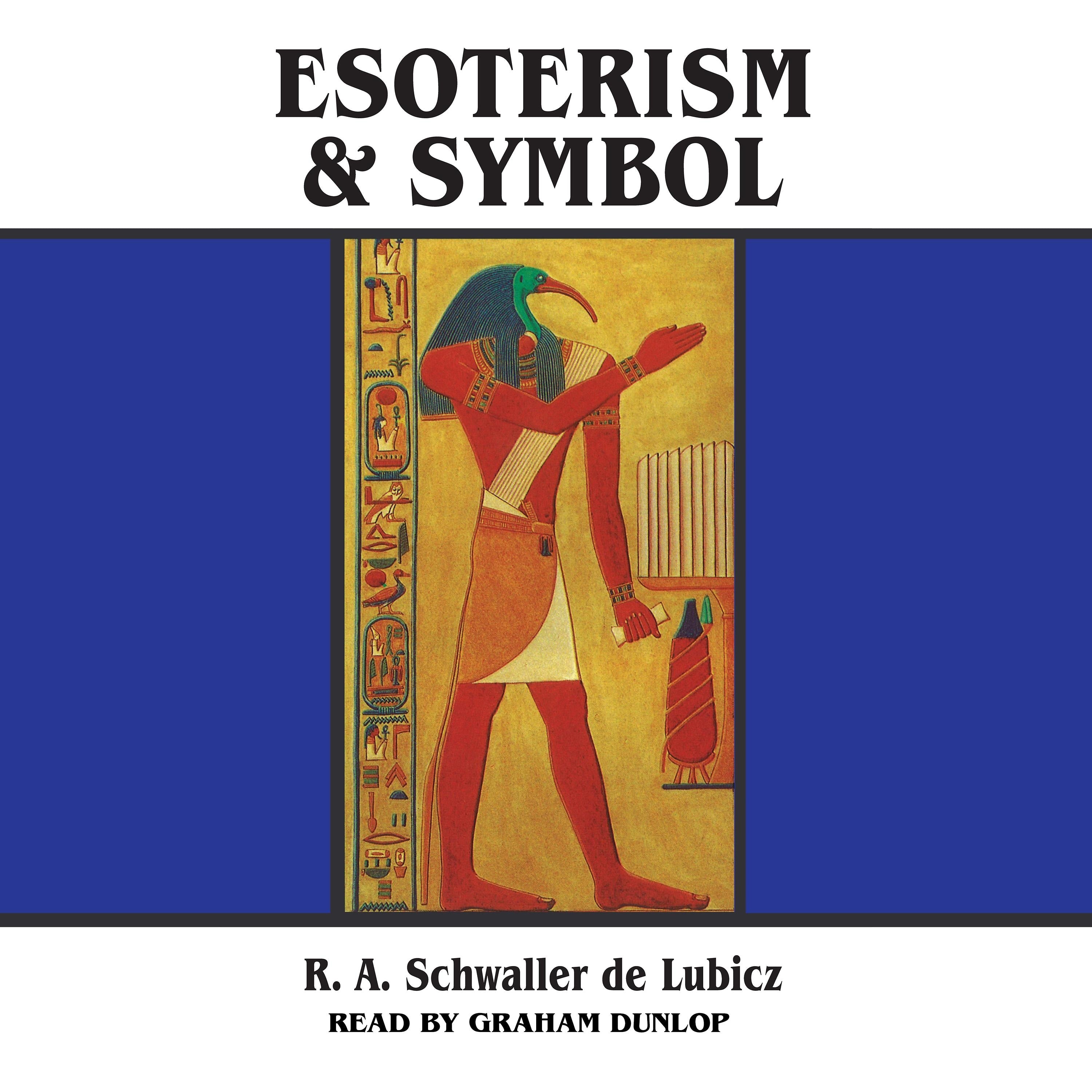 Esoterism and Symbol